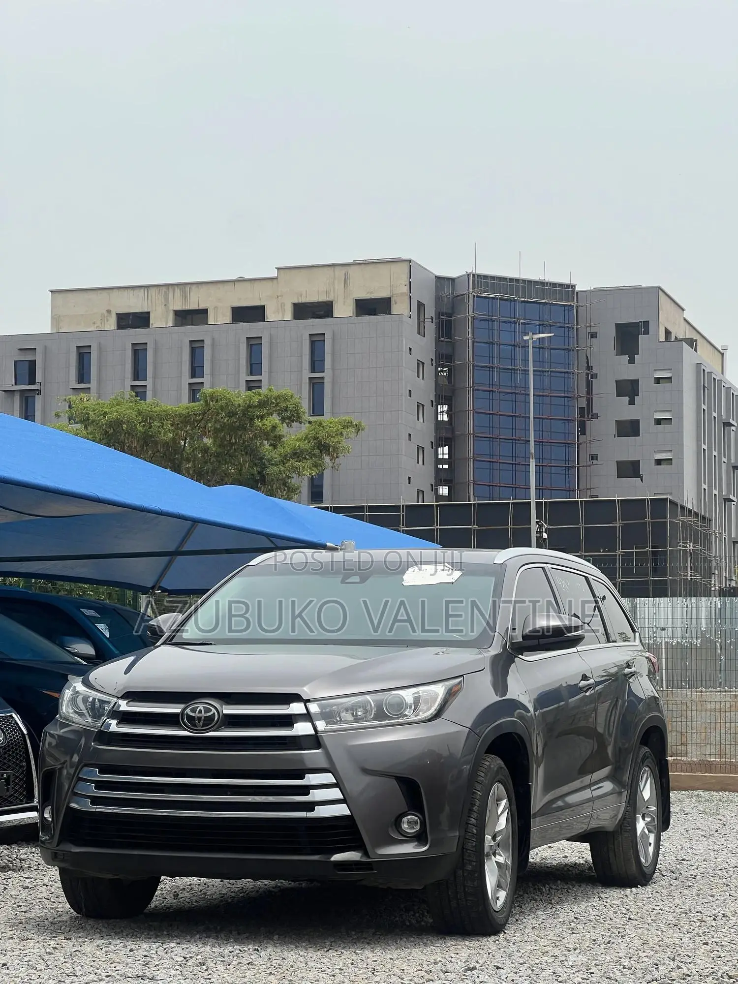 Toyota Highlander Limited 2019 Gray