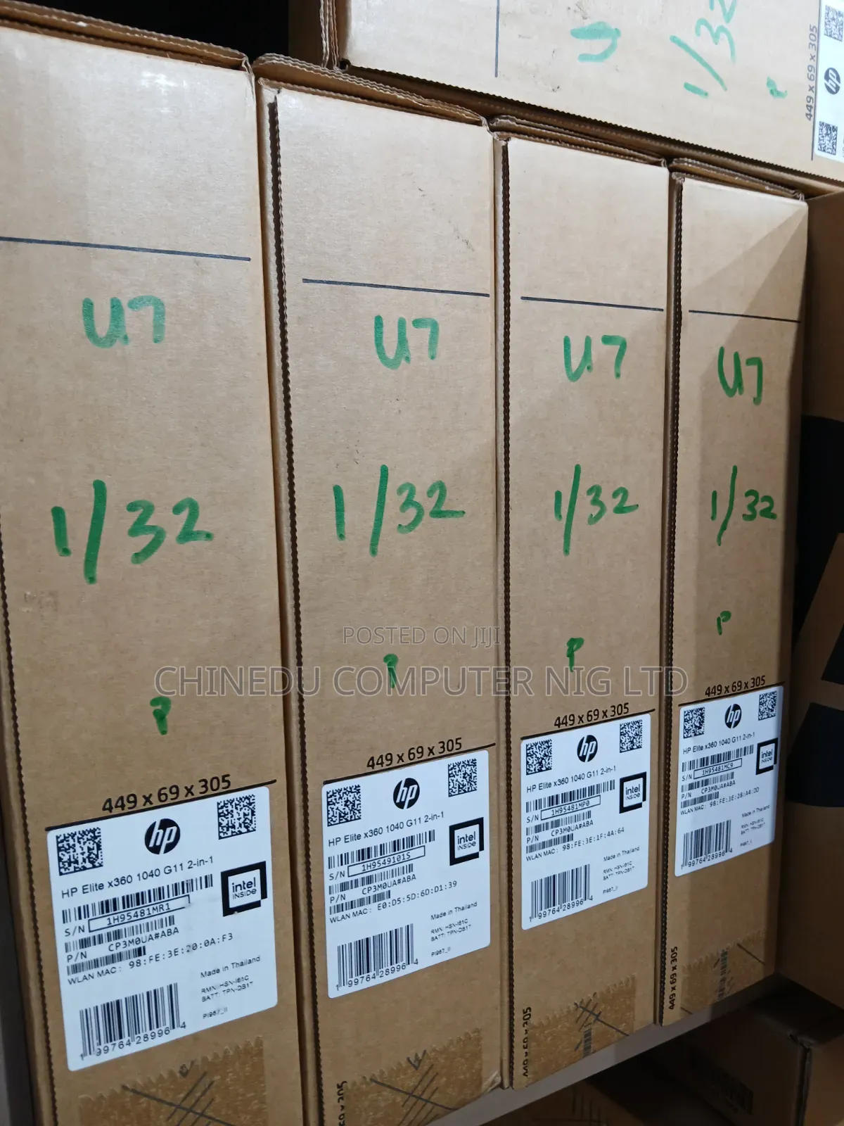 New Laptop HP EliteBook 1040 32GB Intel Core Ultra 7 SSD 1T