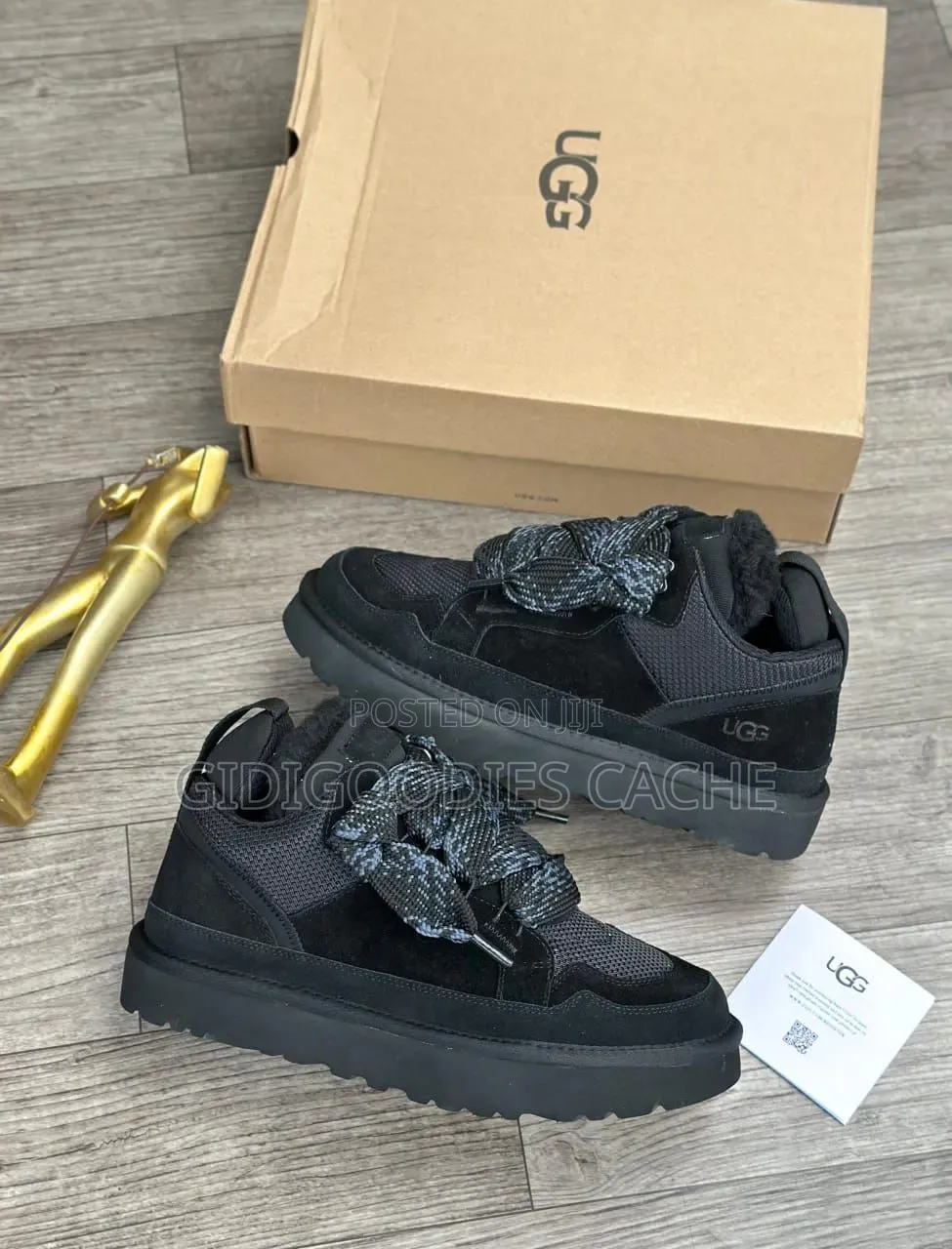 Chunky Lowmel Ugg Sneakers With Oversized Laces Size 40-46