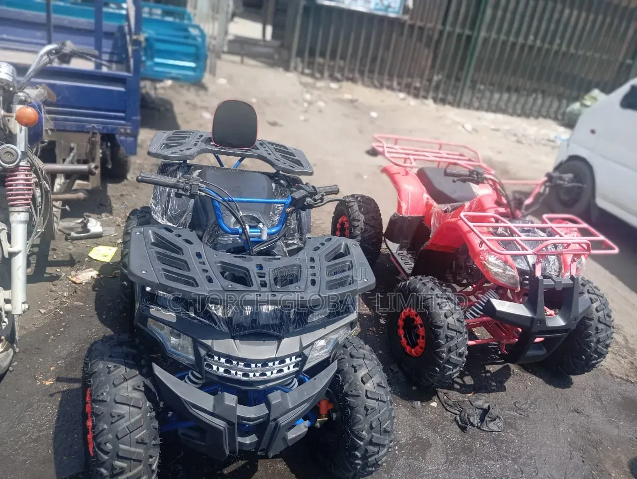 Four-wheeled All-terrain Vehicle (Atv)