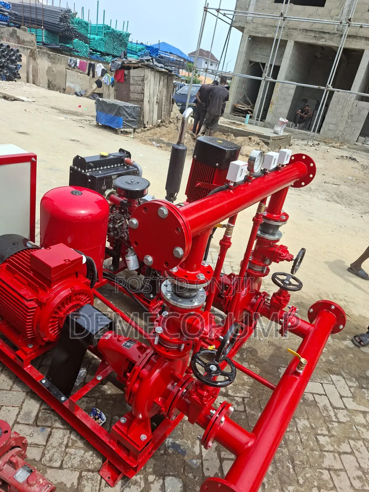 Fire Hydrant Pump Machine