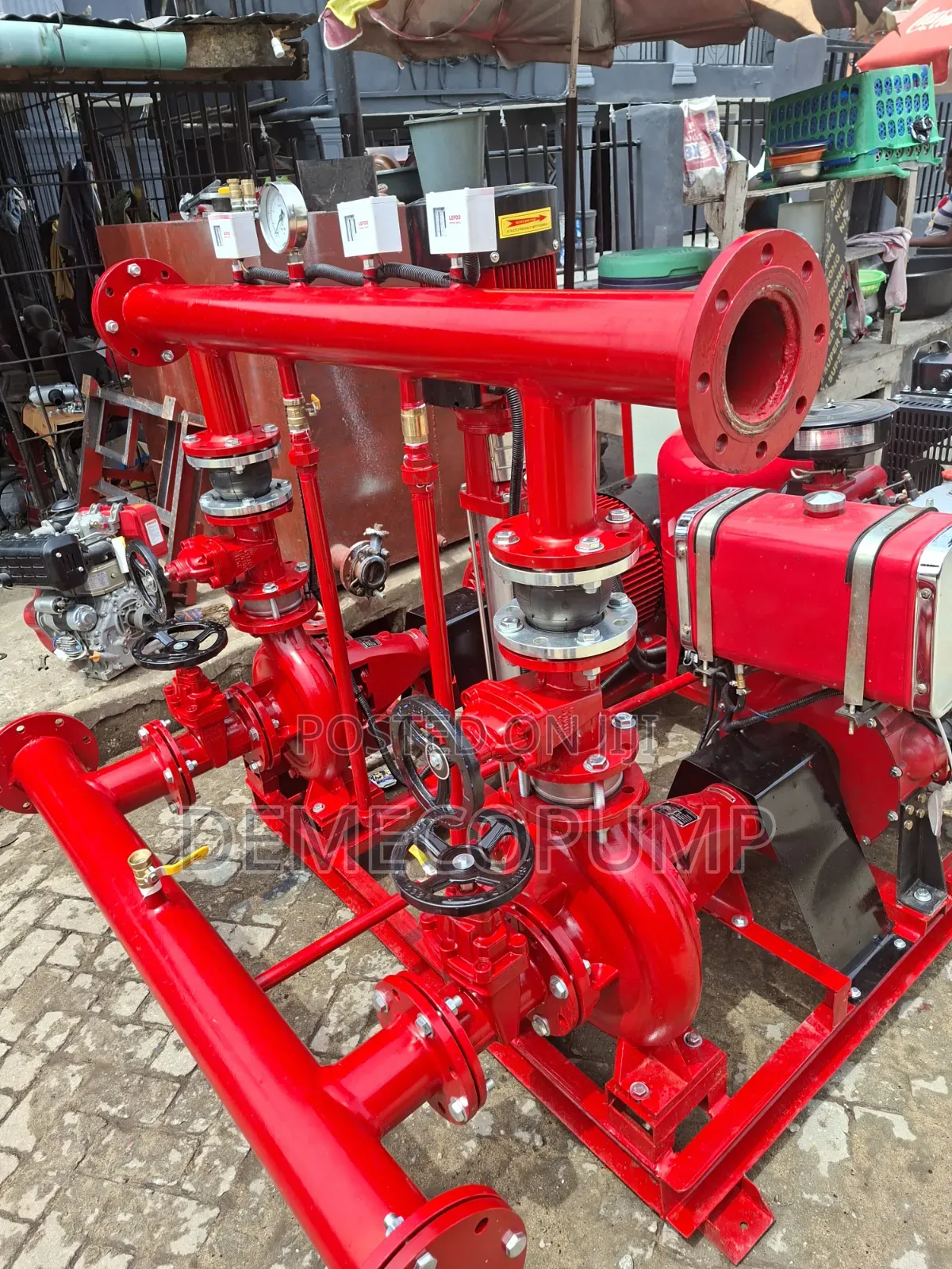 Fire Hydrant Pump Machine