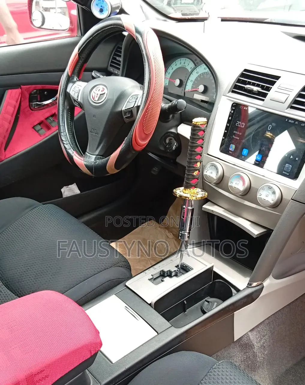 Toyota Camry SE 4dr Sedan (2.4L 4cyl 5A) 2007 Red