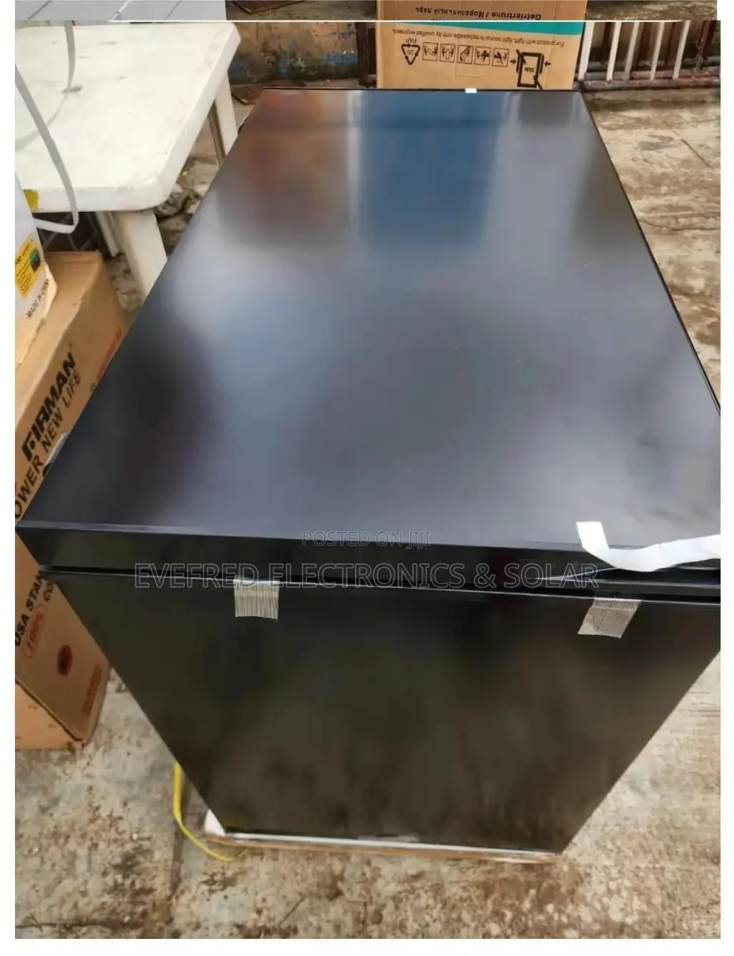 Brand New Hisense 250 Model Black Freezer(189 Liters)