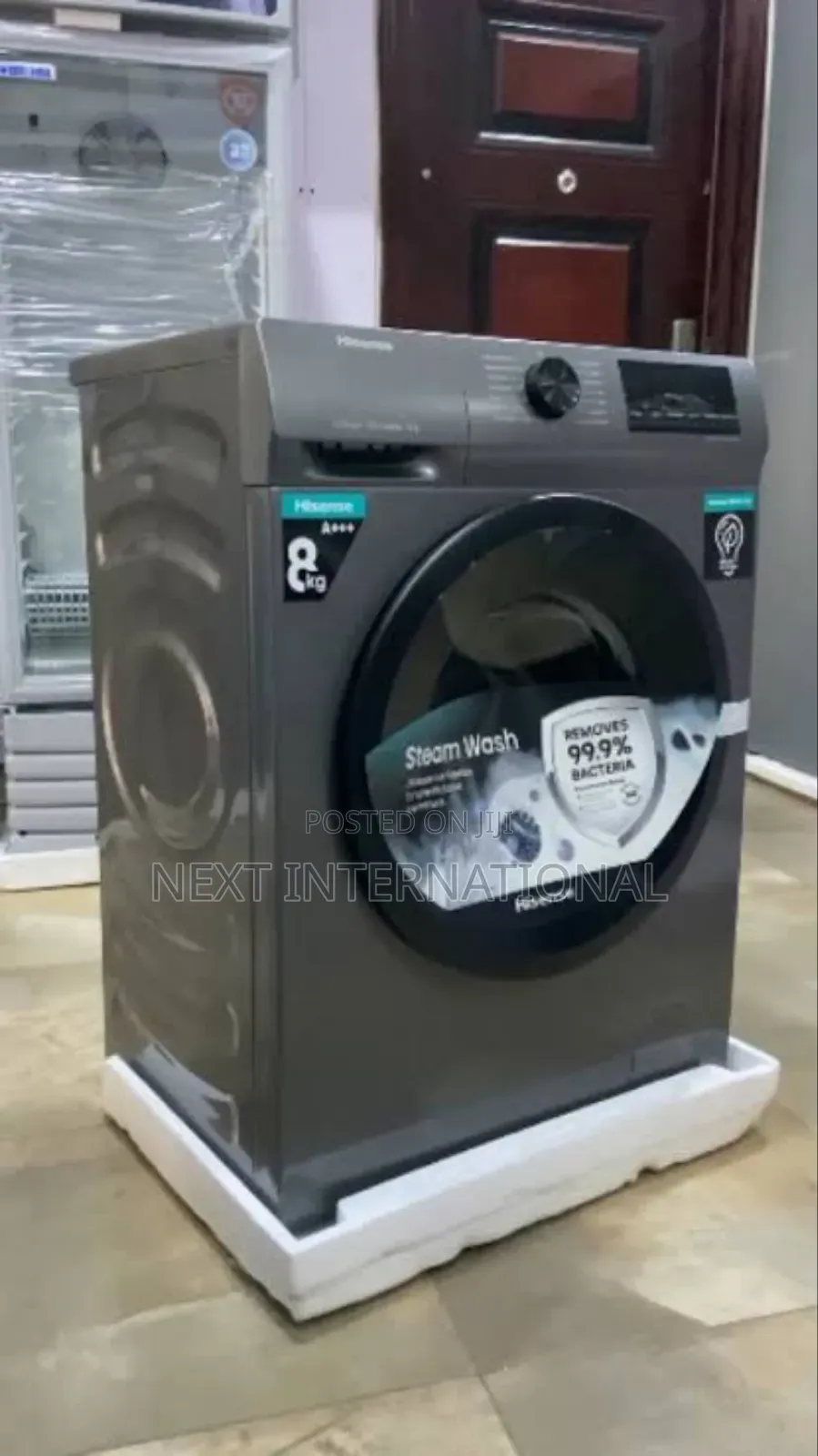 Hisense Washing Machine 8kg Front Loader (8014) Wash and Spin