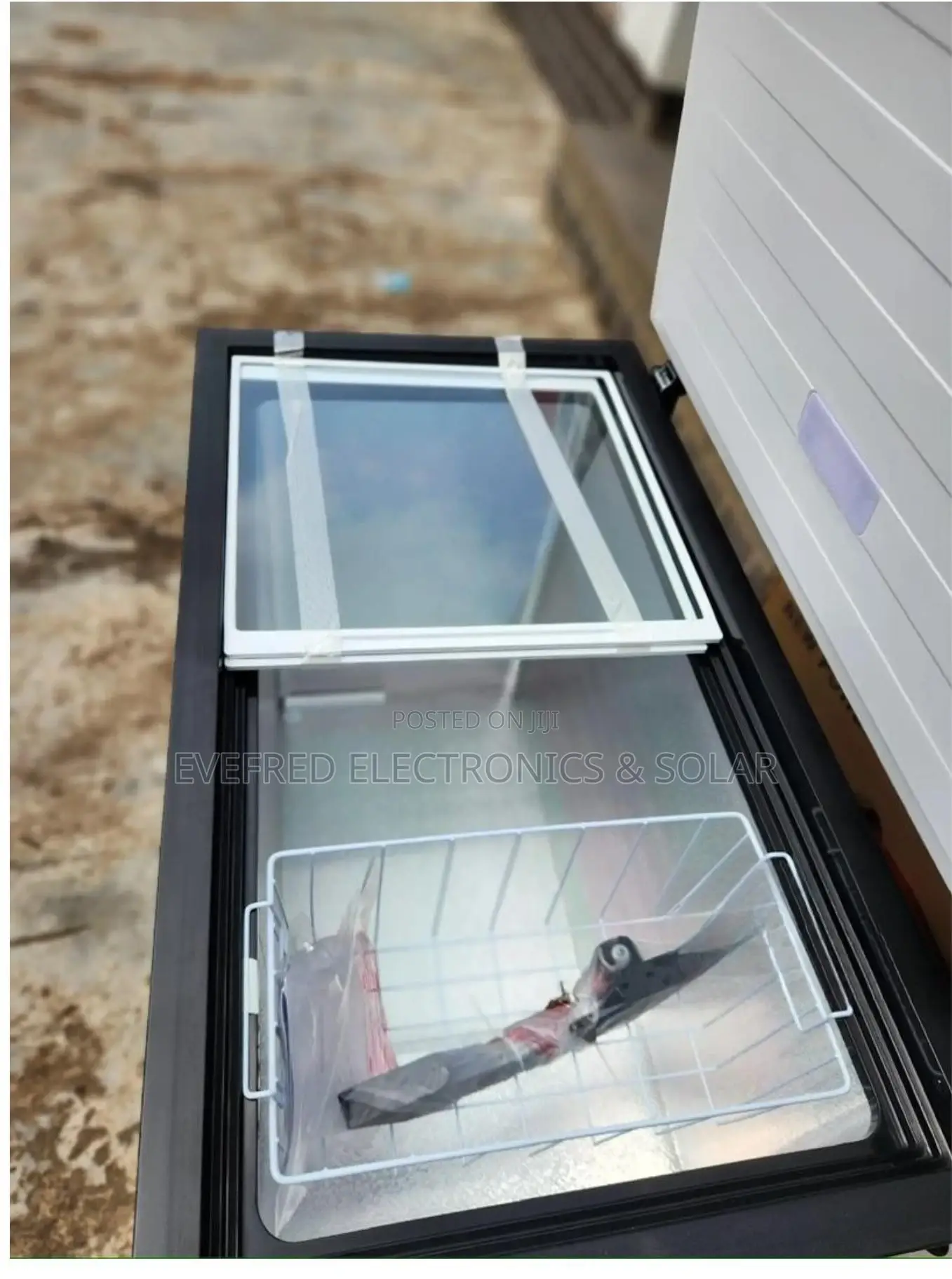 Brand New Hisense 250 Model Black Freezer(189 Liters)