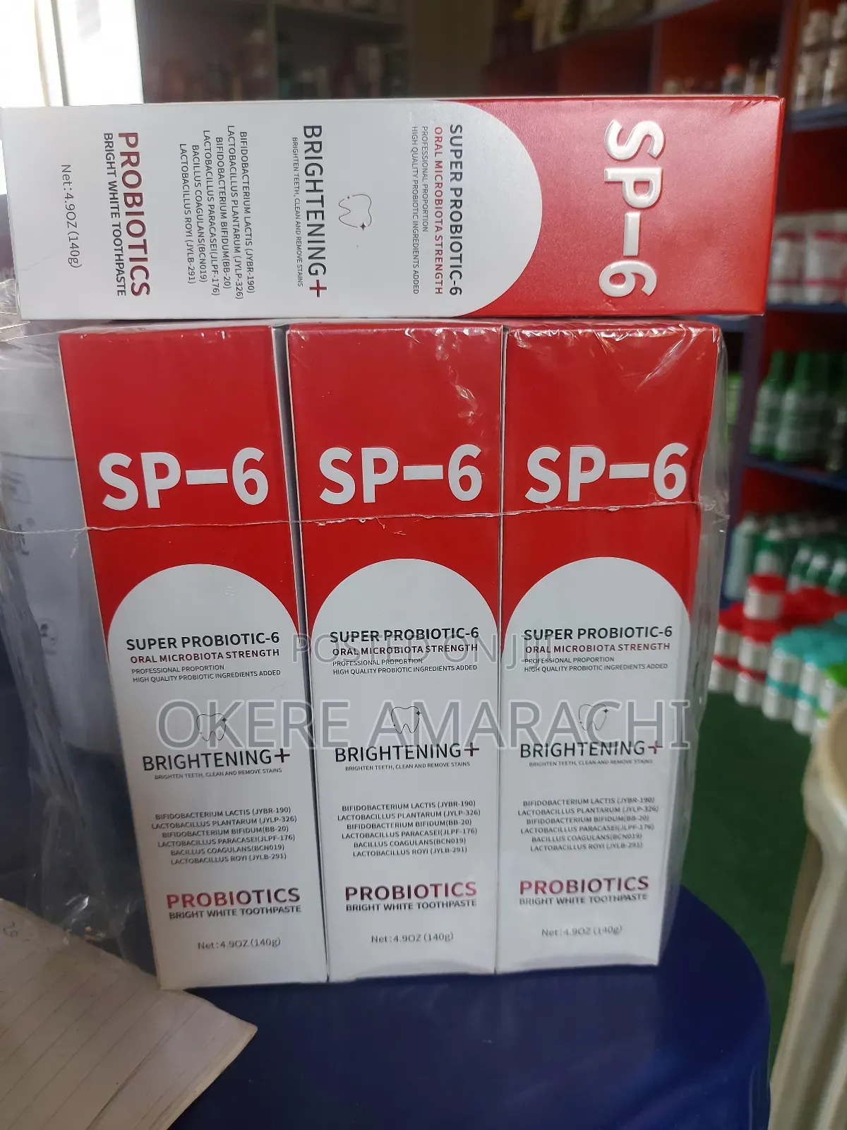 Sp 6 Super Probiotic Brightening Toothpaste