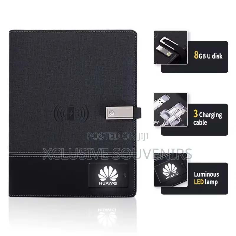 Wireless Charger A5 Digital Planner Powerbank Notebook
