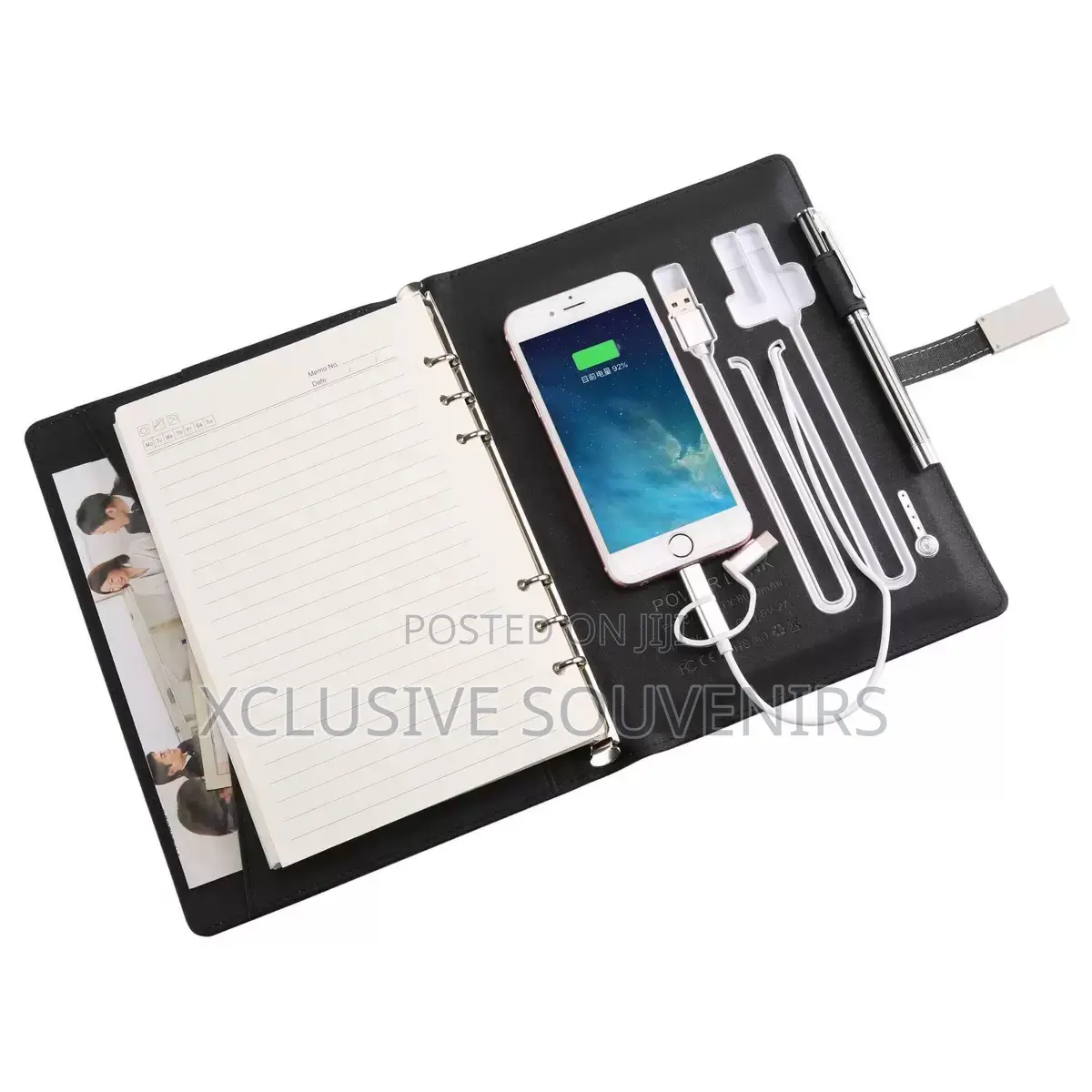 Wireless Charger A5 Digital Planner Powerbank Notebook