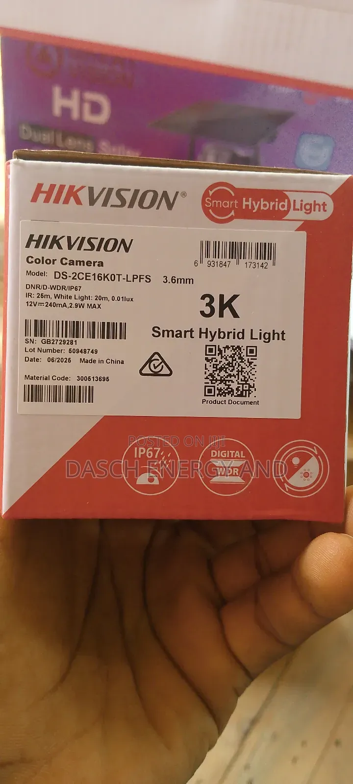 Hikvision 5mp Smart Hybrid Light Camera