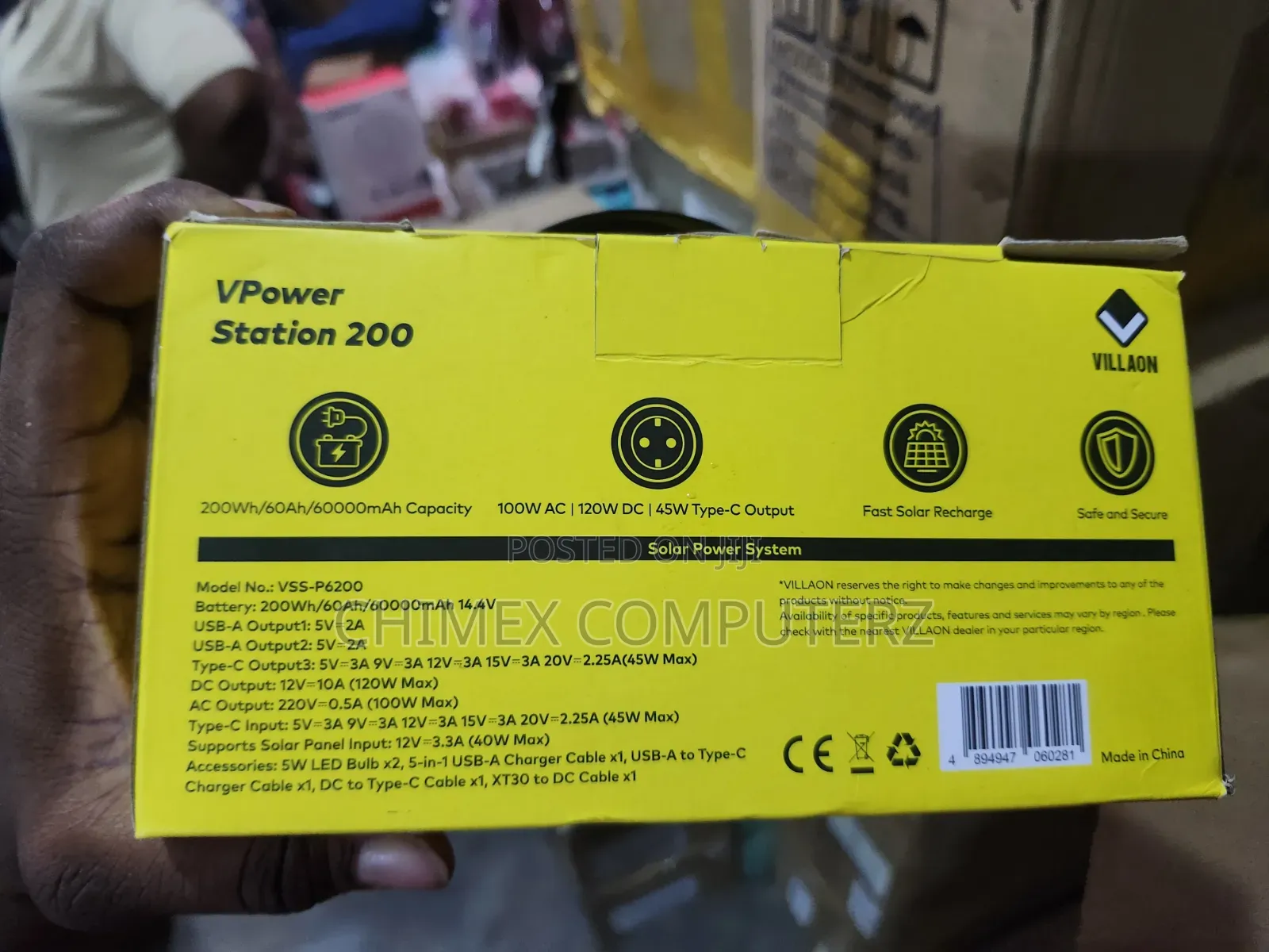 Villaon Energy Power Station 60000mah