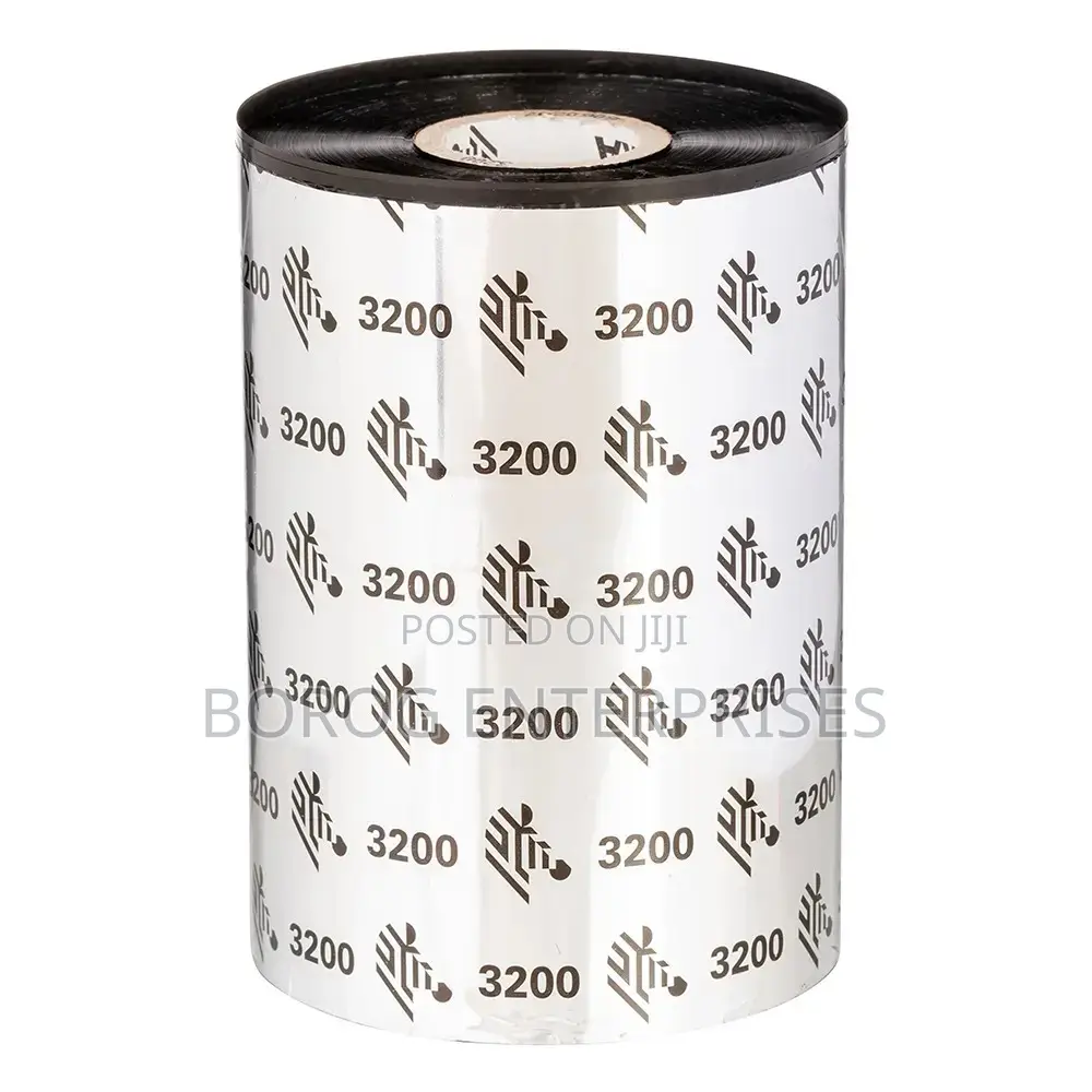 Zebra 3200 Premium Wax/Resin 110mm X 300m Tt Ribbon-03200bk11030