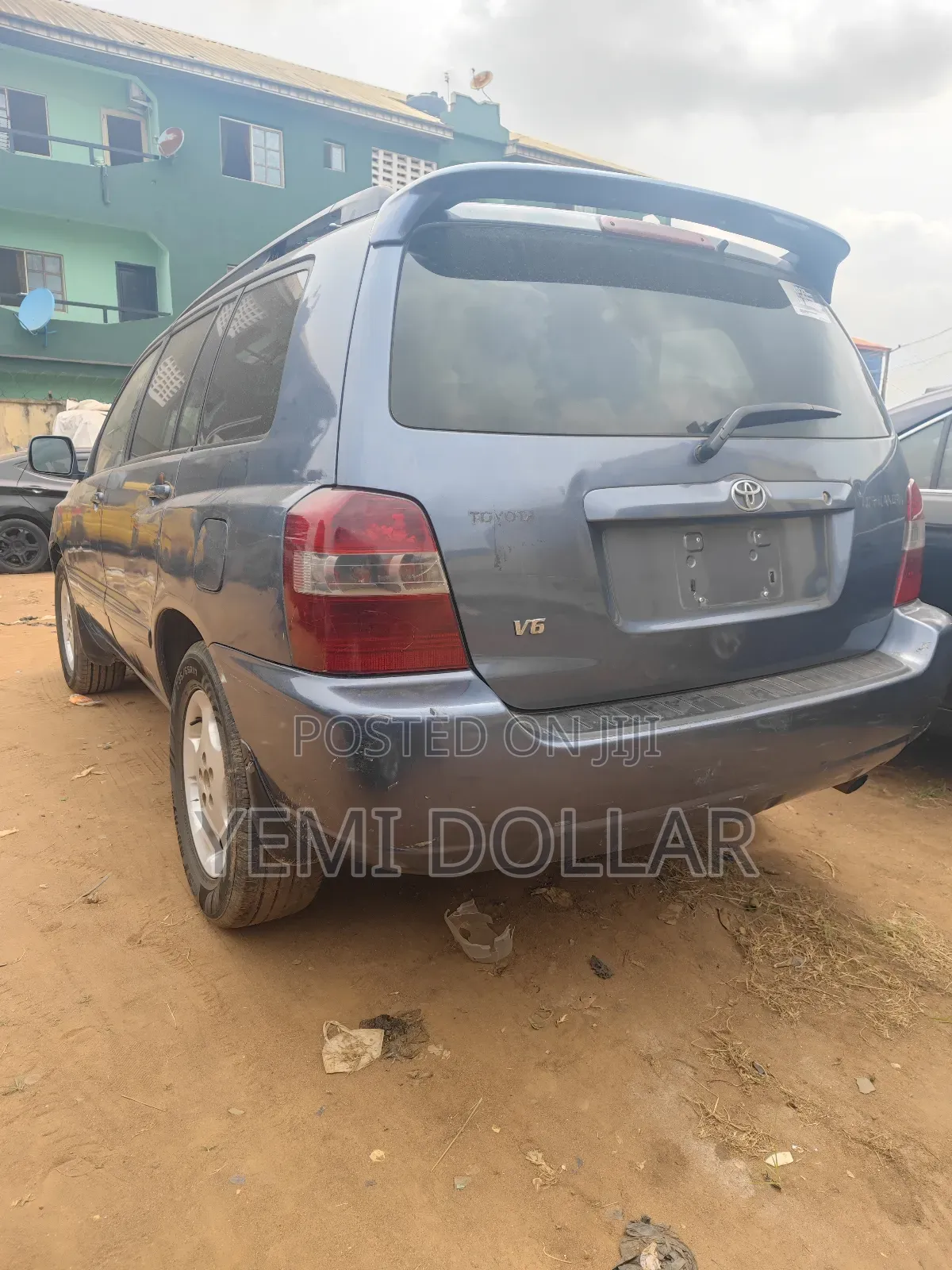 Toyota Highlander Limited V6 2005 Blue