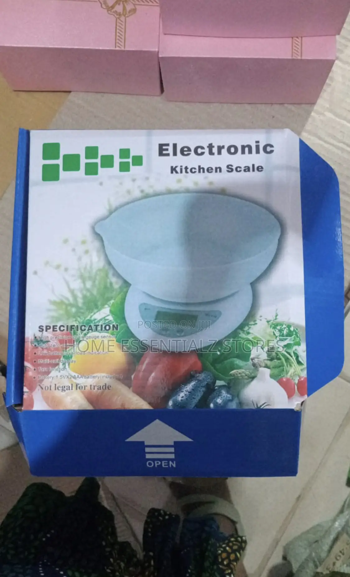 Digital Kitchen Scale With Measuring Bowl - Electronic Kitchen Scale