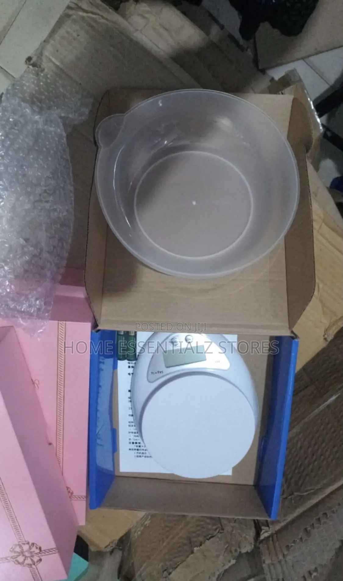 Digital Kitchen Scale With Measuring Bowl - Electronic Kitchen Scale