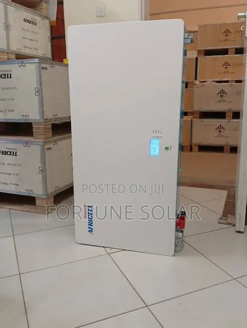 Africel 15kwh Lithium Battery Flat With Digital and Standing