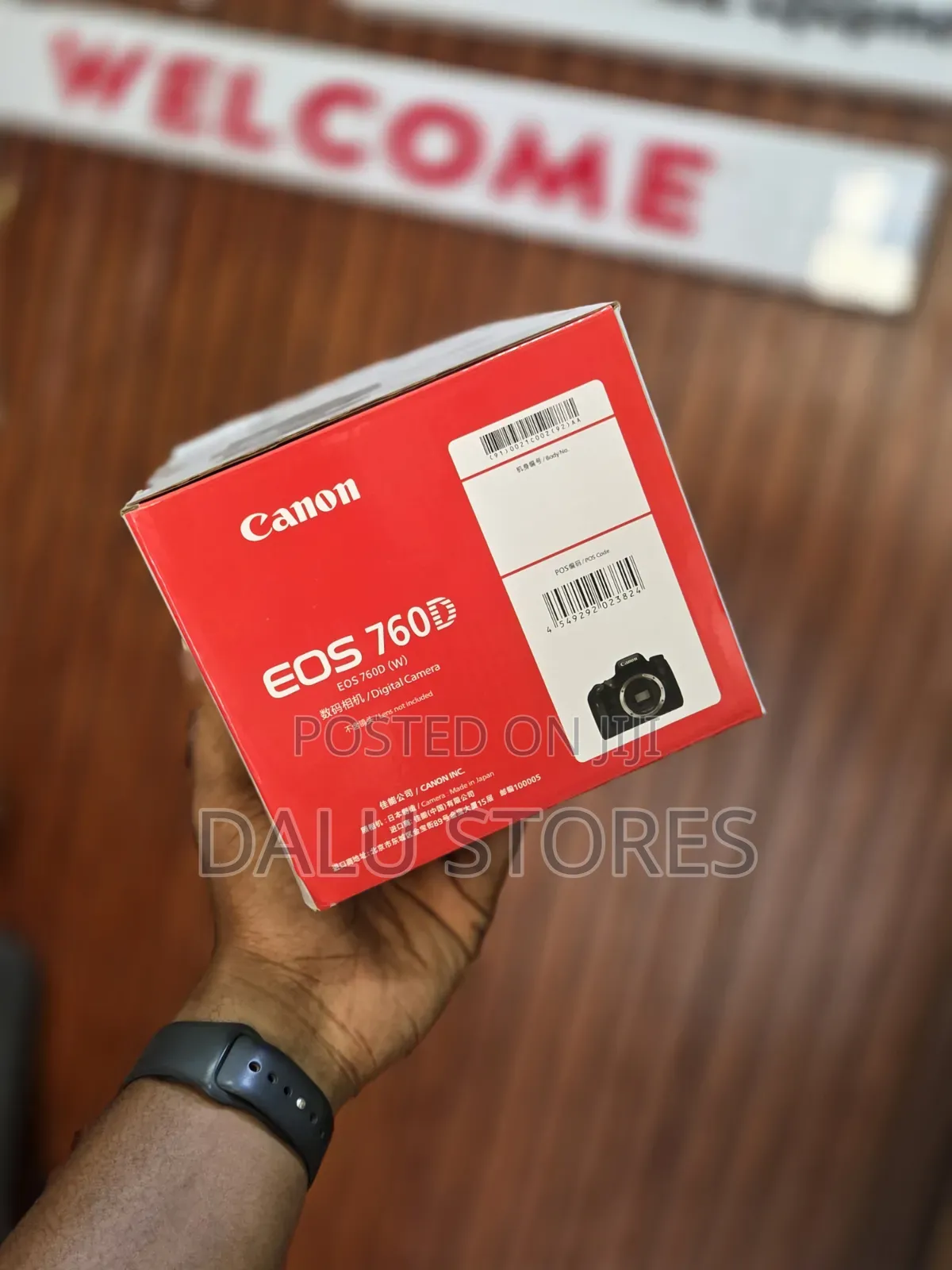 Canon Eos 760d 24.2mp Digital SLR Camera With 18 - 55mm Lens