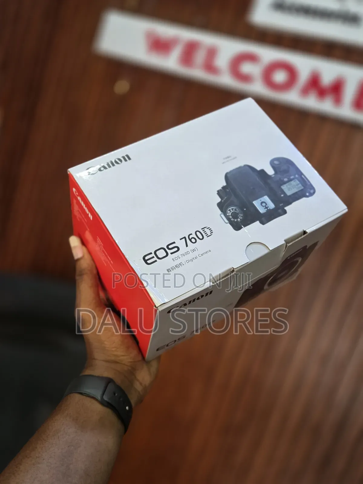 Canon Eos 760d 24.2mp Digital SLR Camera With 18 - 55mm Lens