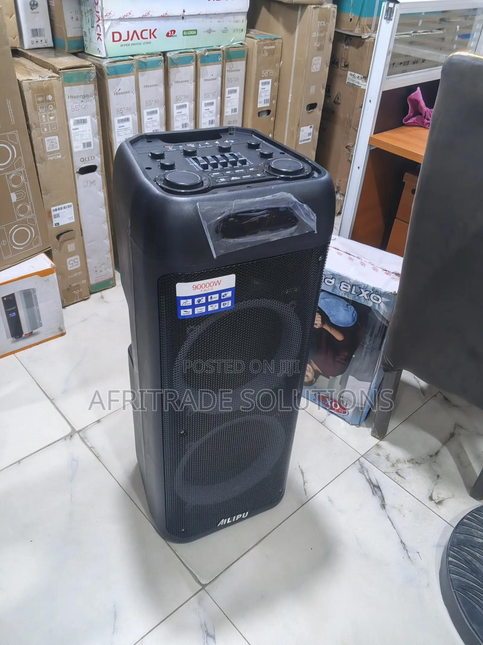 Ailipu Home Theatre + Mic – Surround Sound Speakers