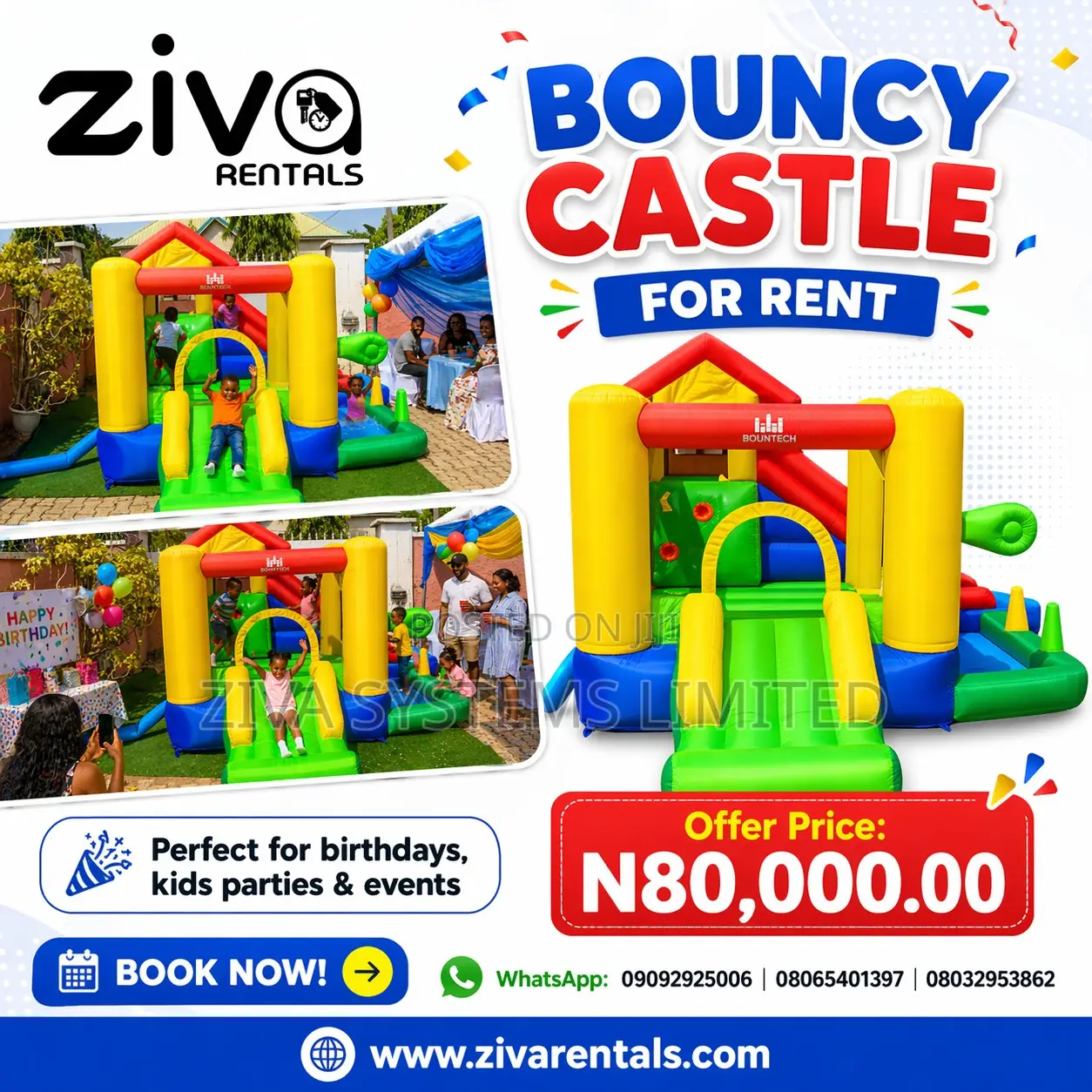 Bouncy Castle for Rent