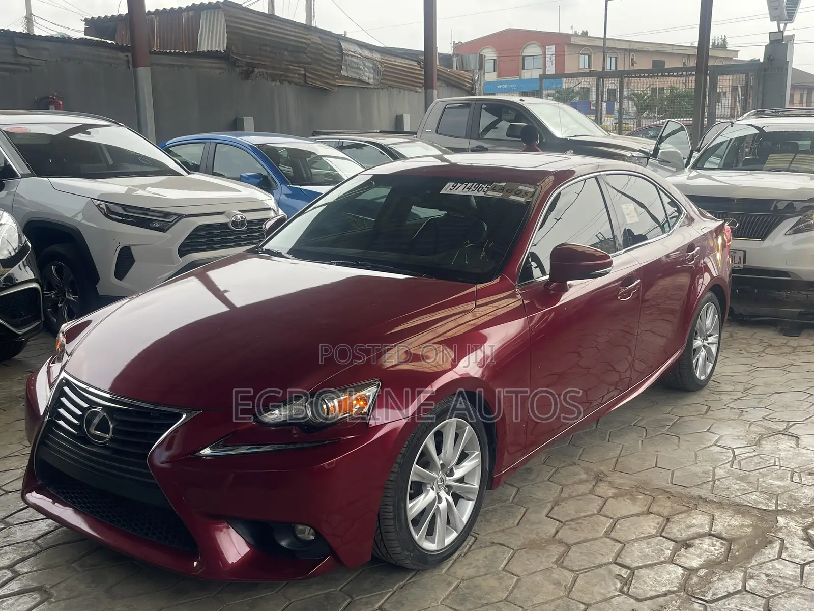 Lexus IS 250 2015 Red