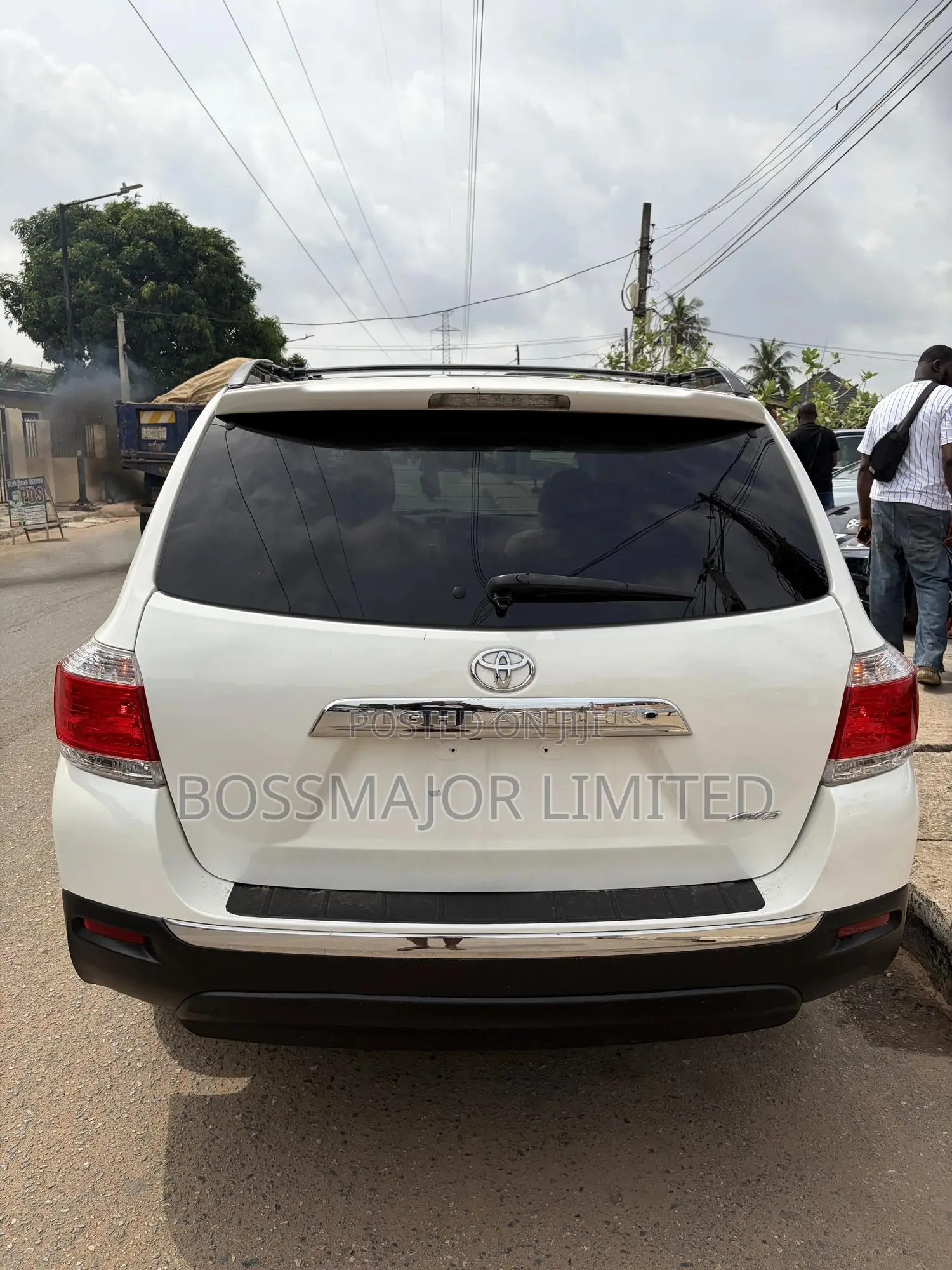 Toyota Highlander 3.5L 4WD 2013 White
