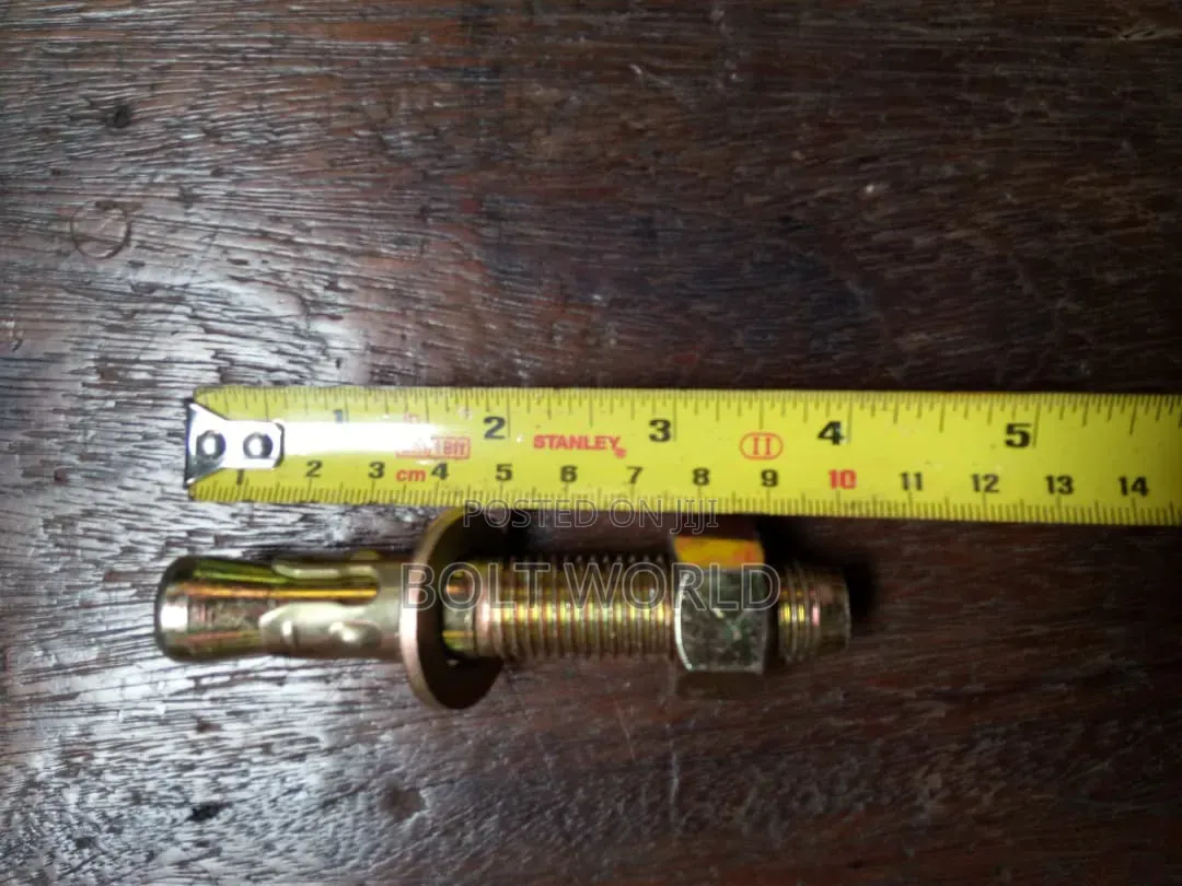 16mmx100 Hilti Anchor Bolt Gold Color