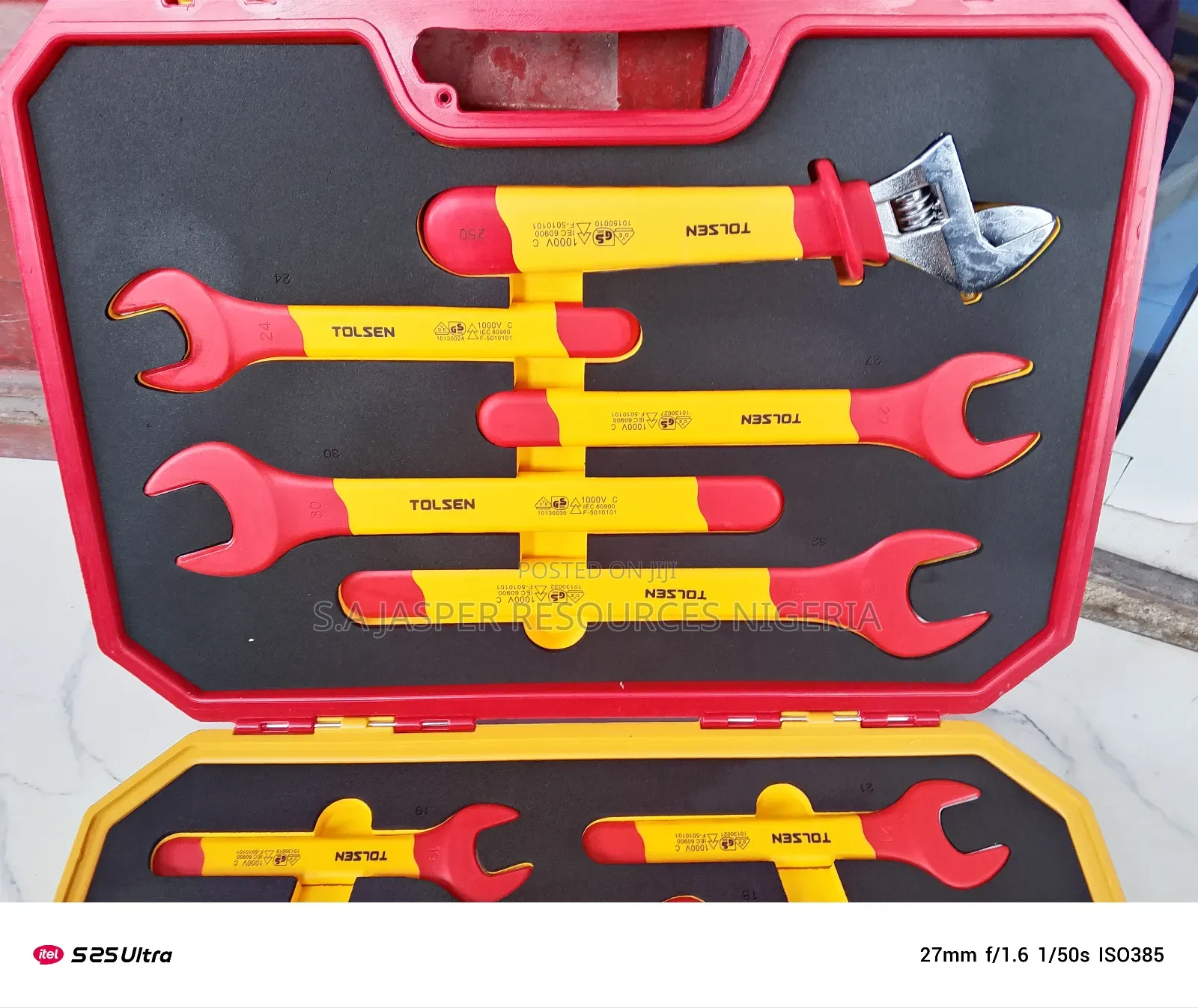 Insulated Spanner High Voltage Tolsen