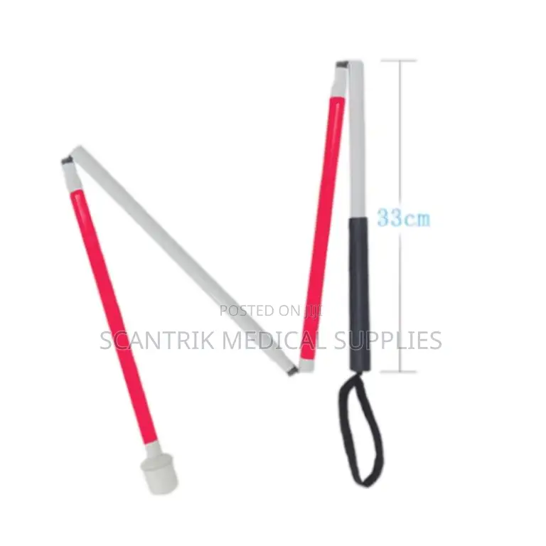 Adjustable Blind Walking Stick for Customized Height Support