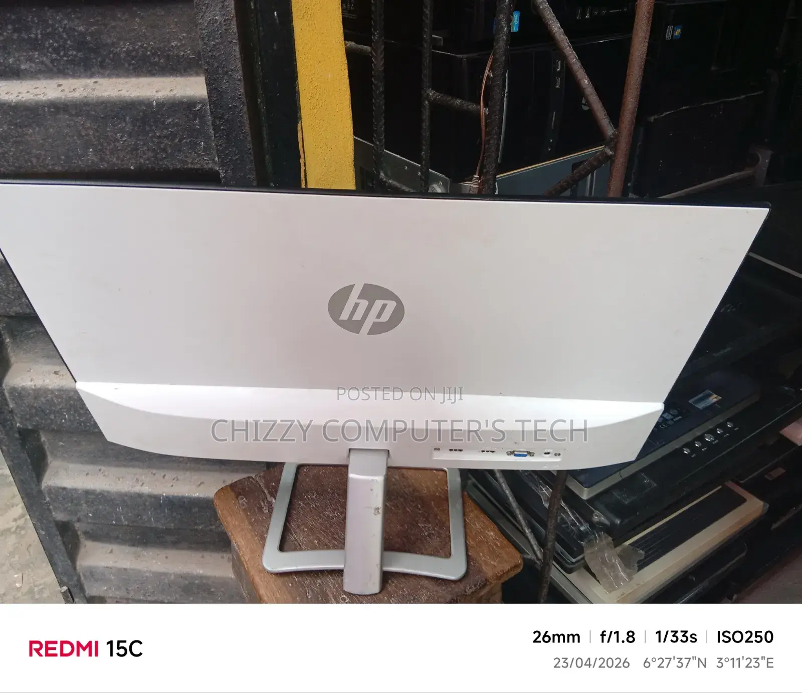 Hp 27inches Led Flameless Monitor