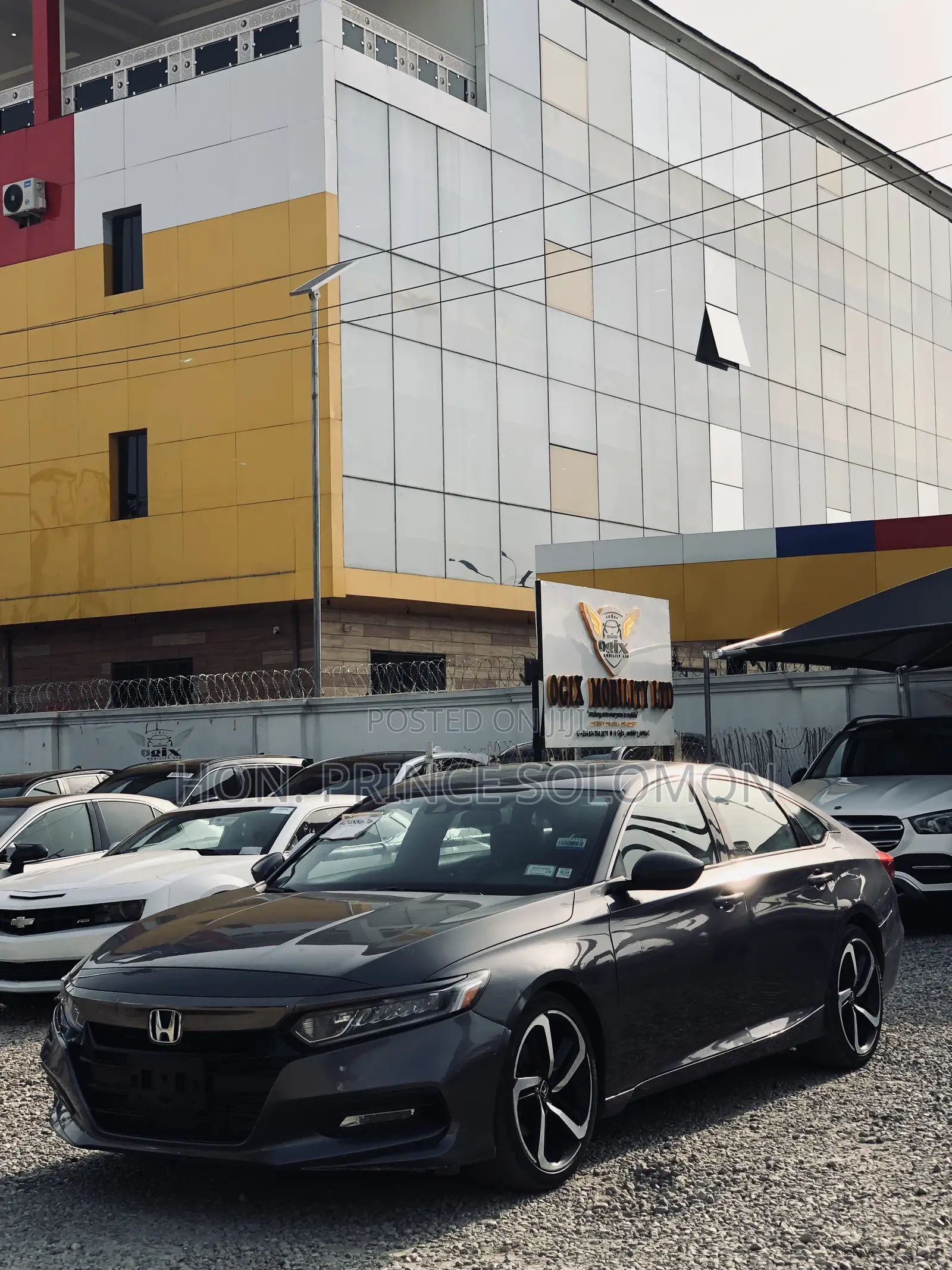 Honda Accord Sport 2.0T 2018 Gray