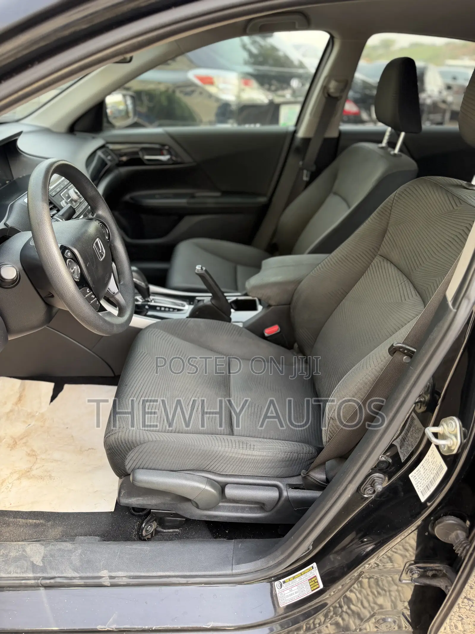 Honda Accord Sport 4dr Sedan FWD (2.4L 4cyl 2A) 2017 Black