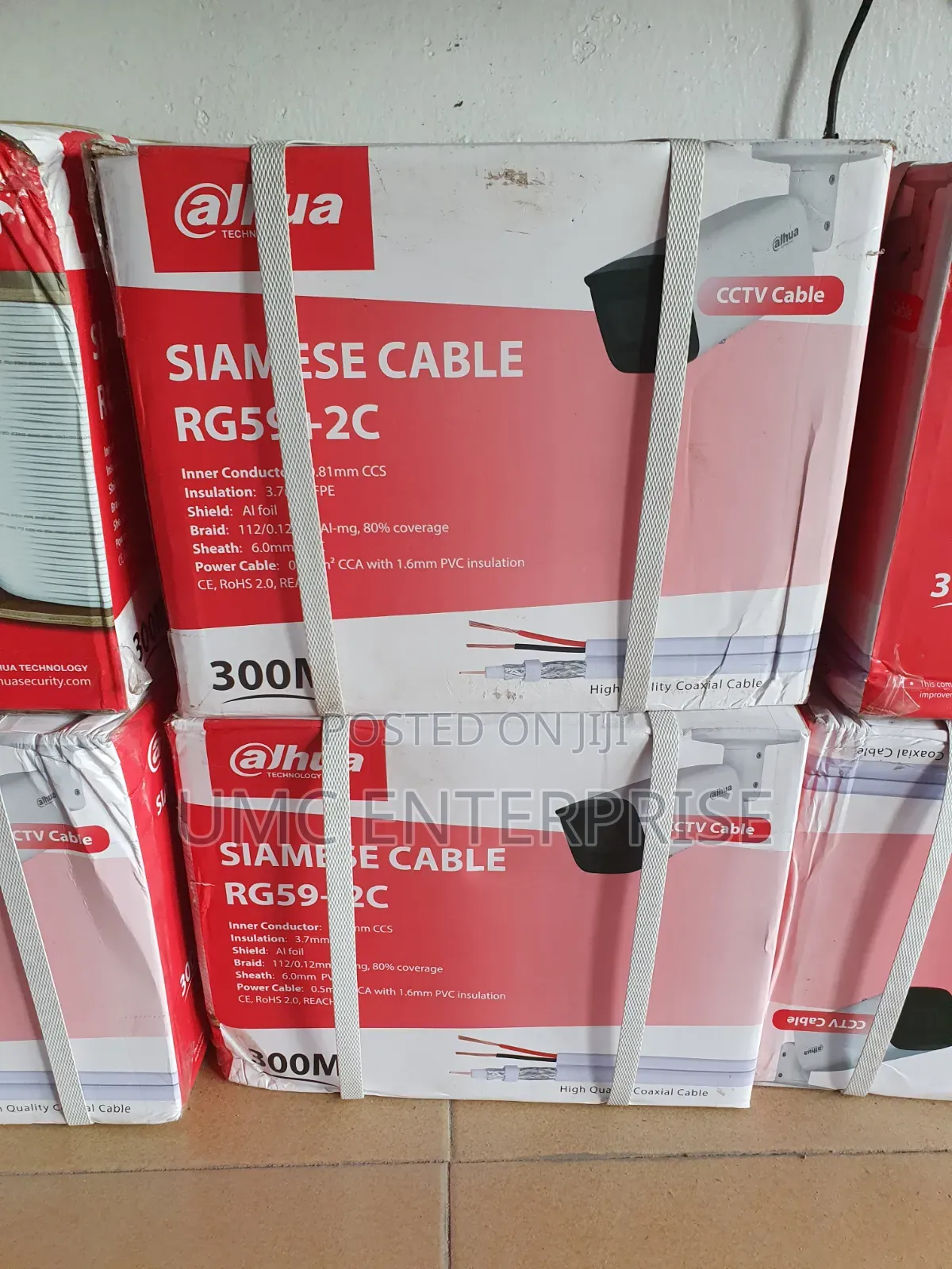 Dahua Siamese Rg59-2c 300 Metres Cable