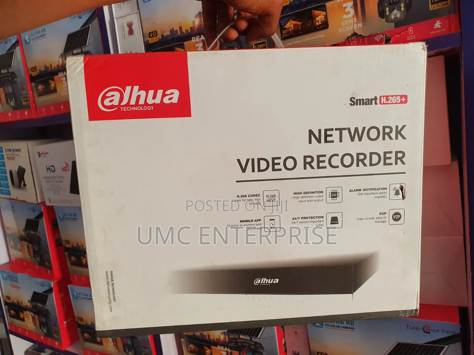 8 Channel NVR With 8 Poe