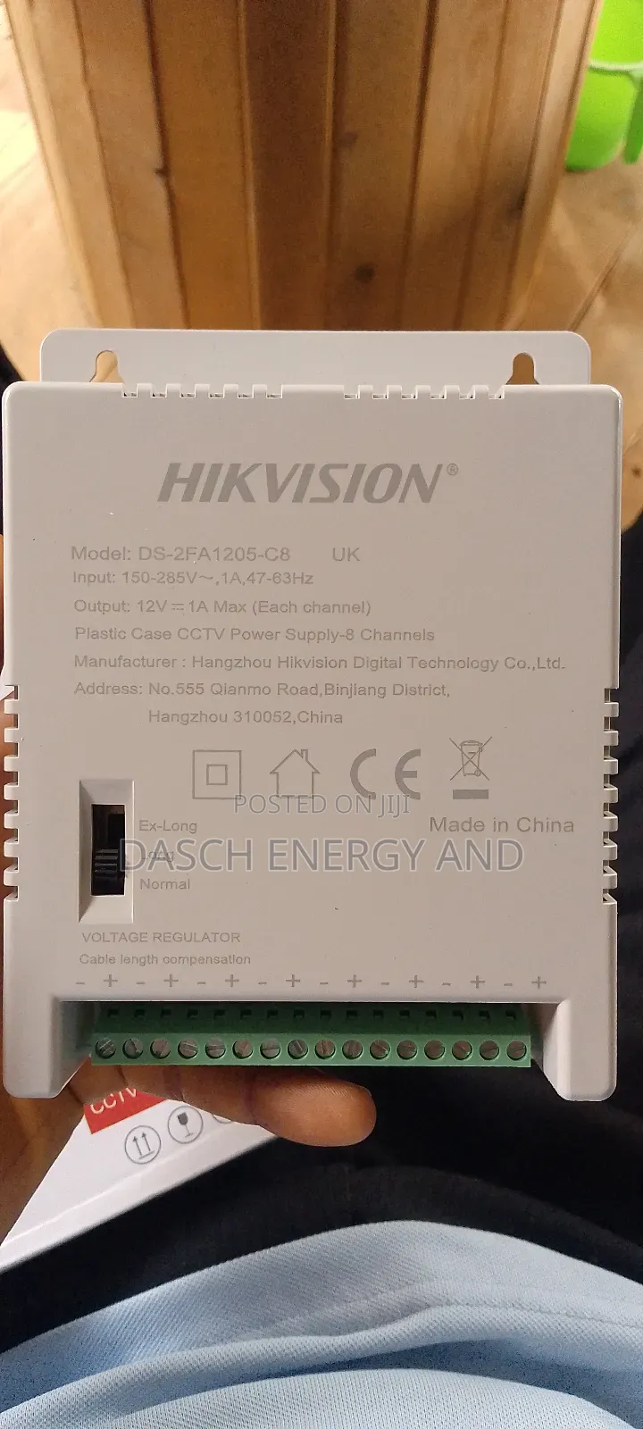 Hikvision 8 Channel Power Supply