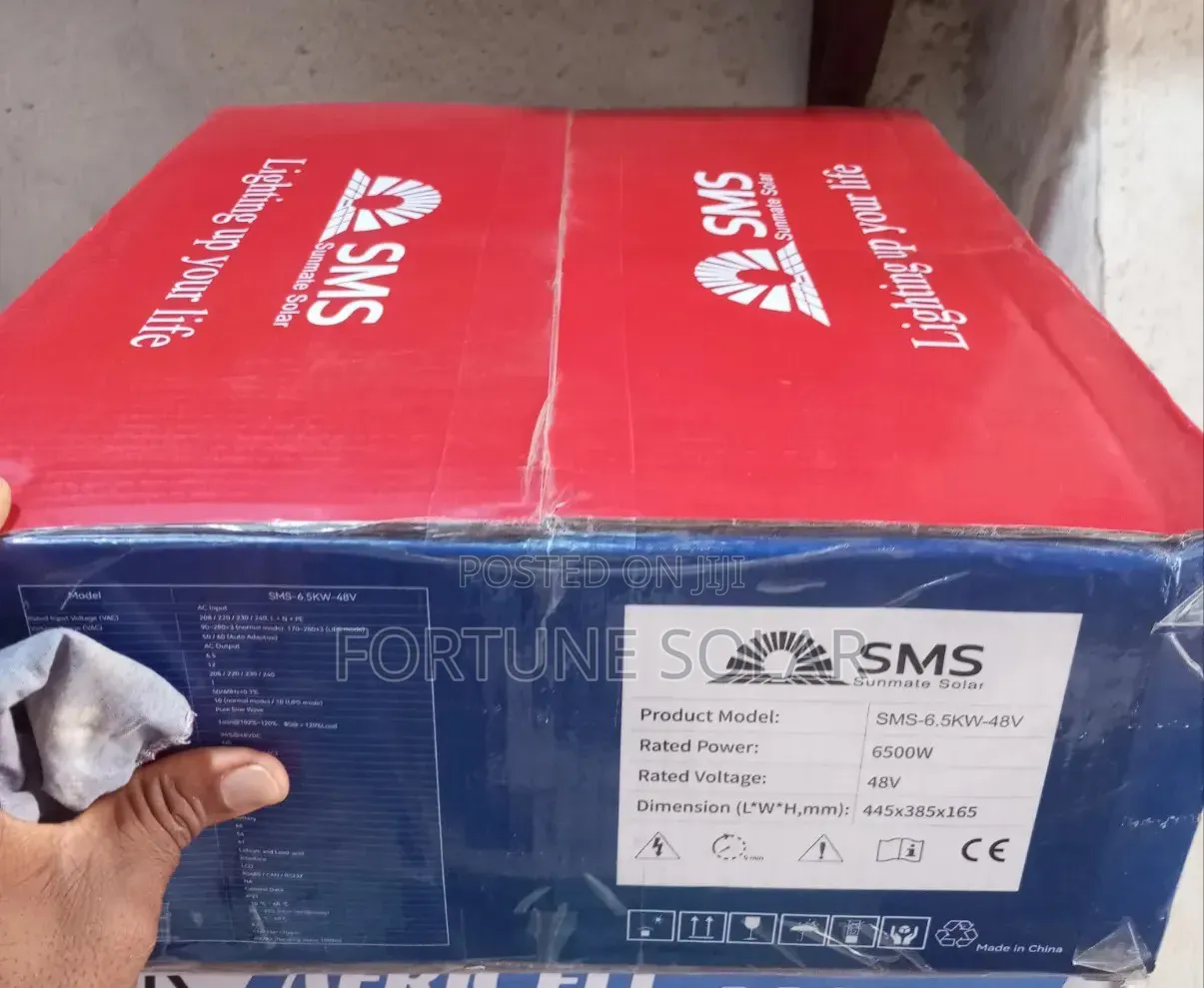SMS 6.5kva Hybrid With Digital Display Wall Mount