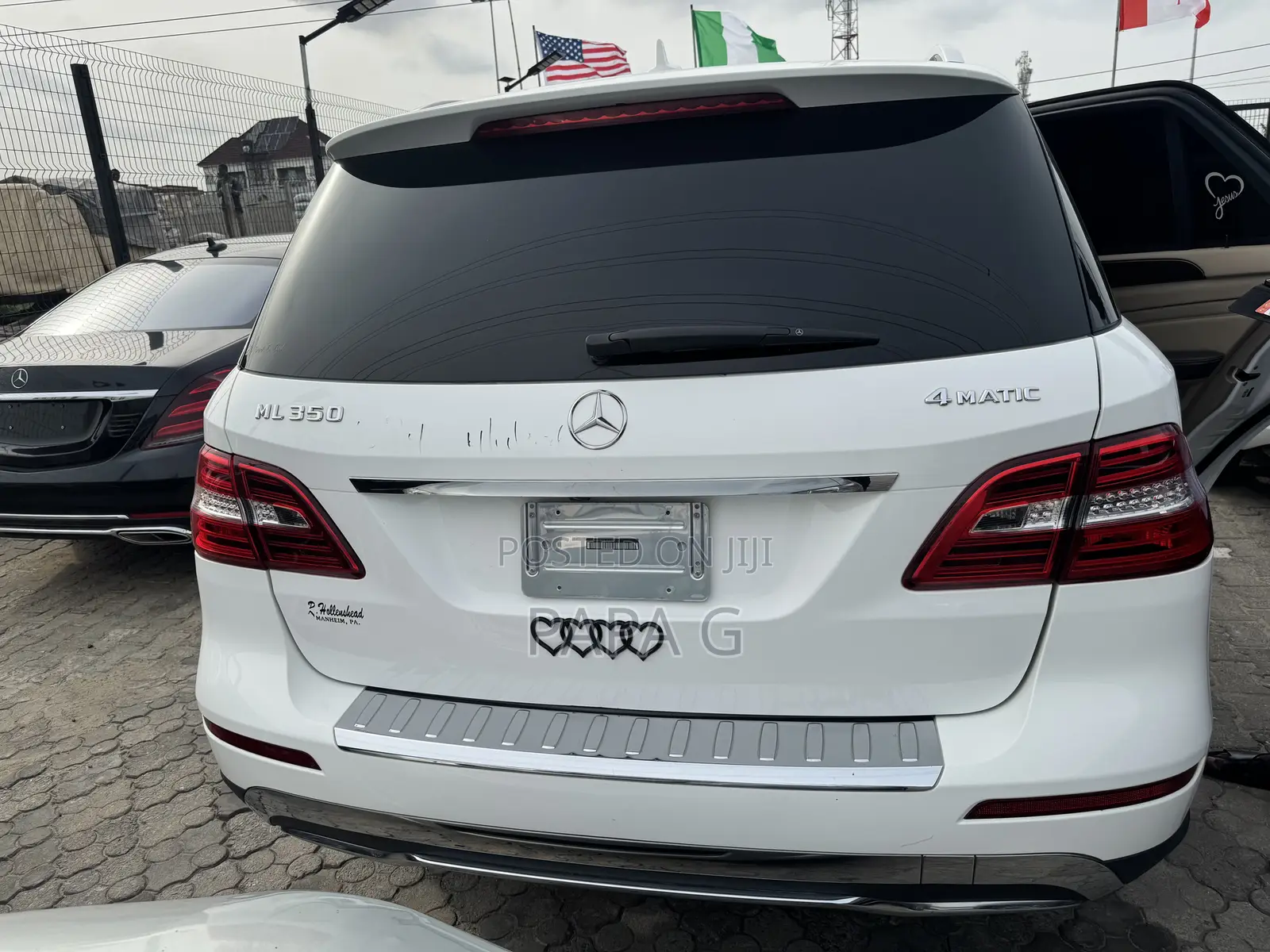 Mercedes-Benz M Class ML 350 4Matic 2013 White