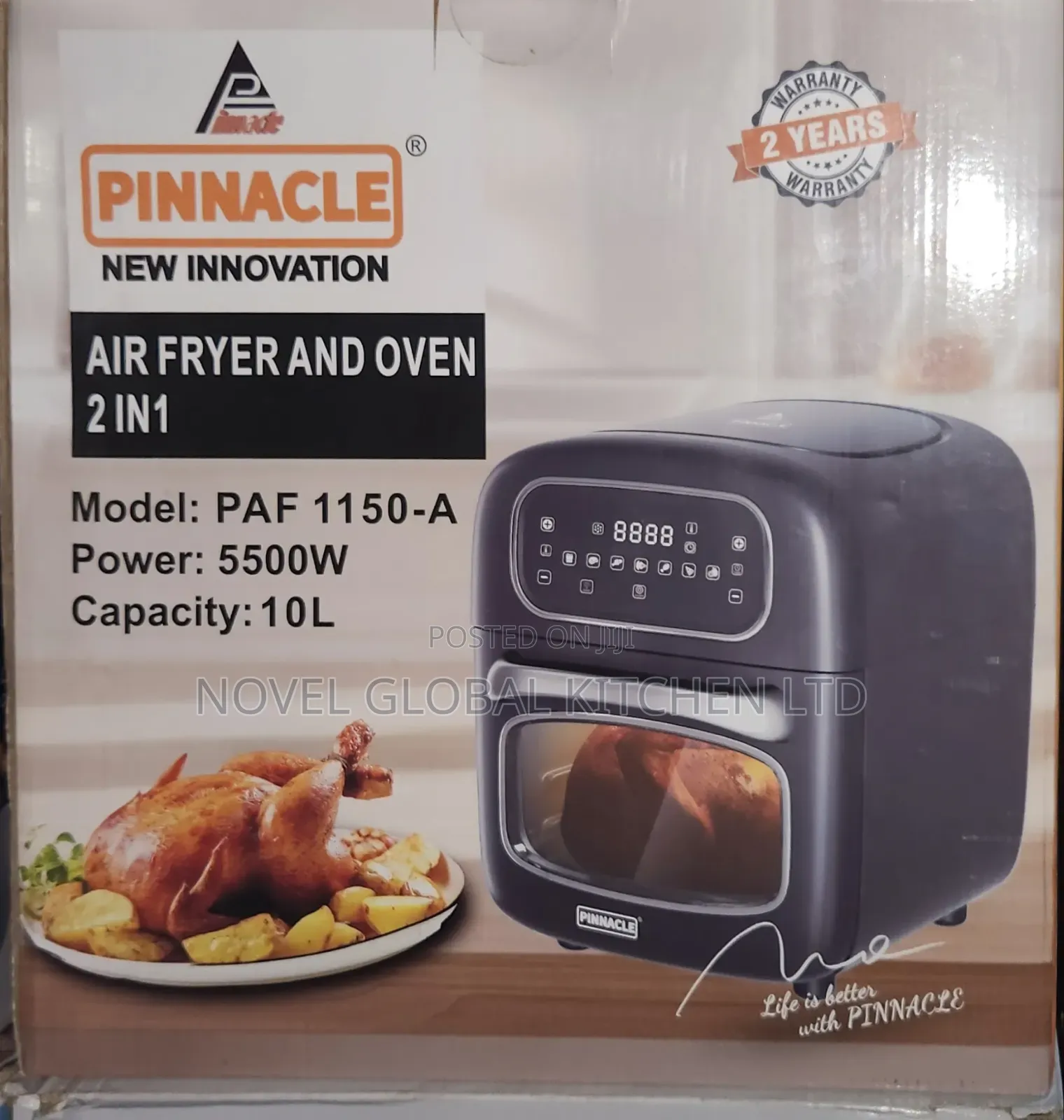 10l Pinnacle Digital Airfryer