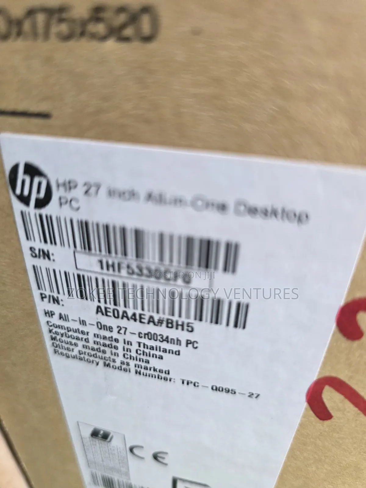 New Desktop Computer HP AiO 27 16GB Intel Core i7 SSD 512GB