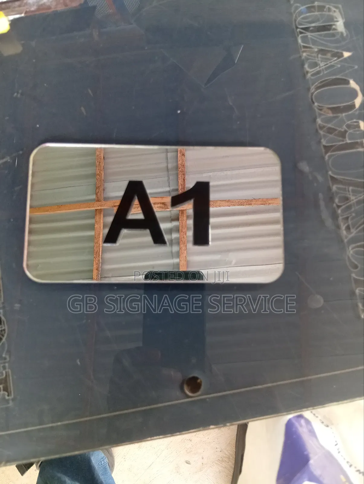 Custom Door Number Sign