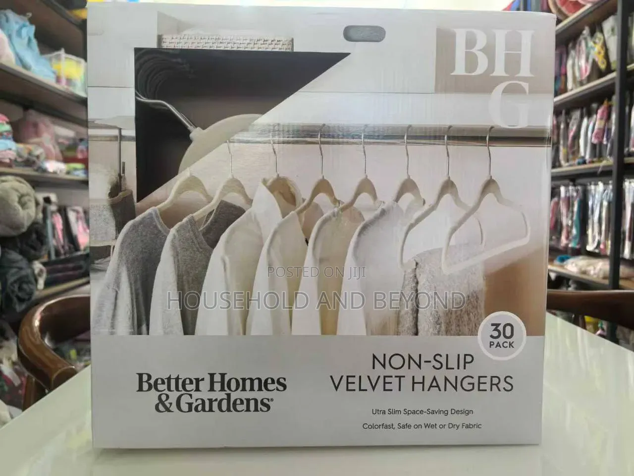 Non Slip Velvet Hanger ( Pack of 30 Hangers)