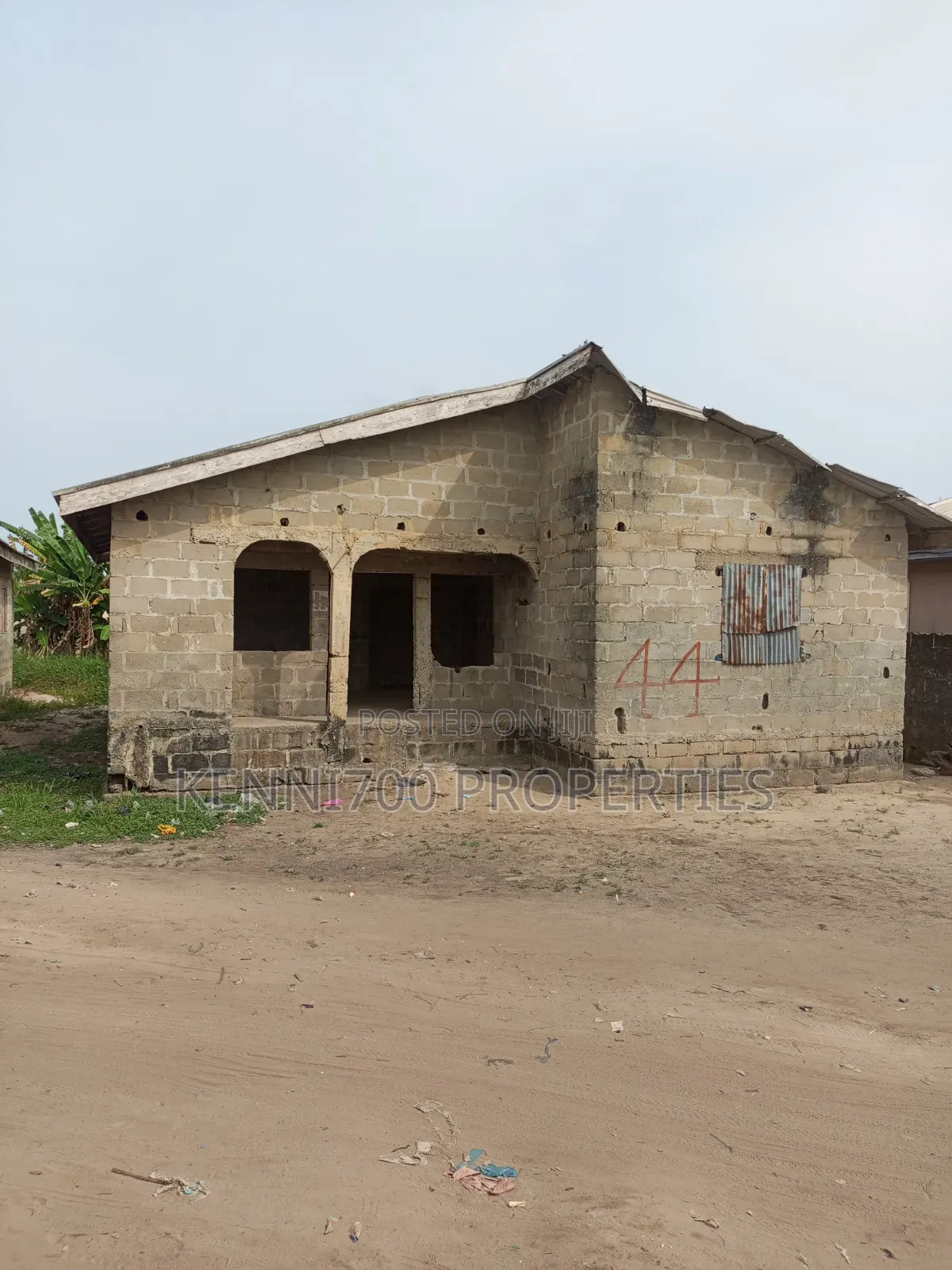 3 Bedroom Bungalow Carcass in Ibeju