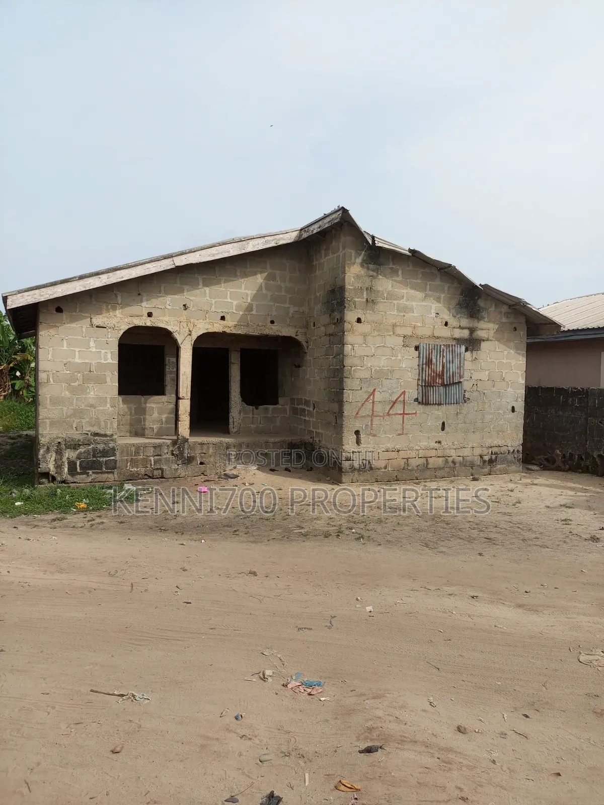 3 Bedroom Bungalow Carcass in Ibeju