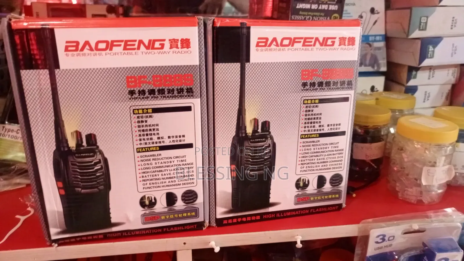 Baofeng Bf-888s Walkie Talkie 2pieces