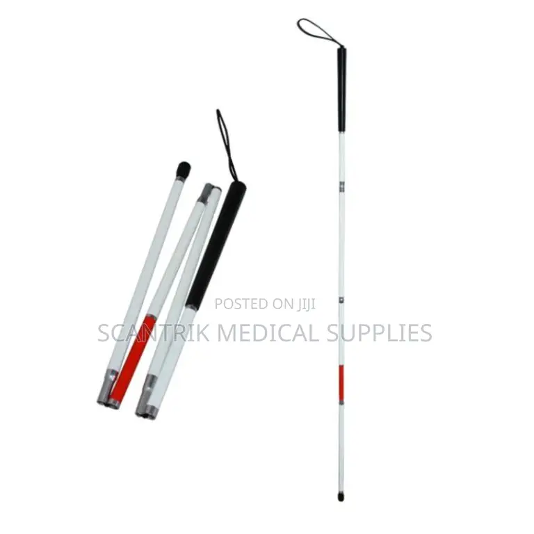 Strong Grip Blind Walking Stick for Secure Handling