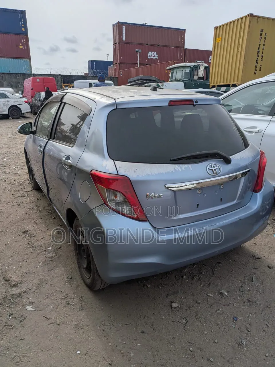 Toyota Vitz 1.0 FWD 3dr 2012 Blue