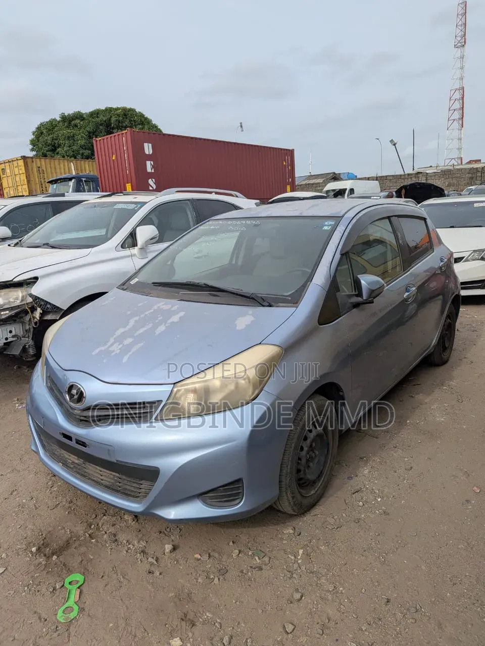 Toyota Vitz 1.0 FWD 3dr 2012 Blue