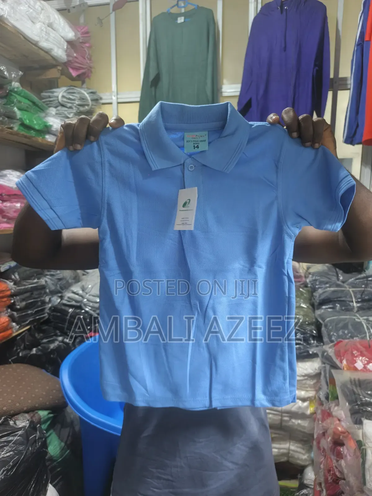 Luxury Polo Neck For Children Plane Unisex
