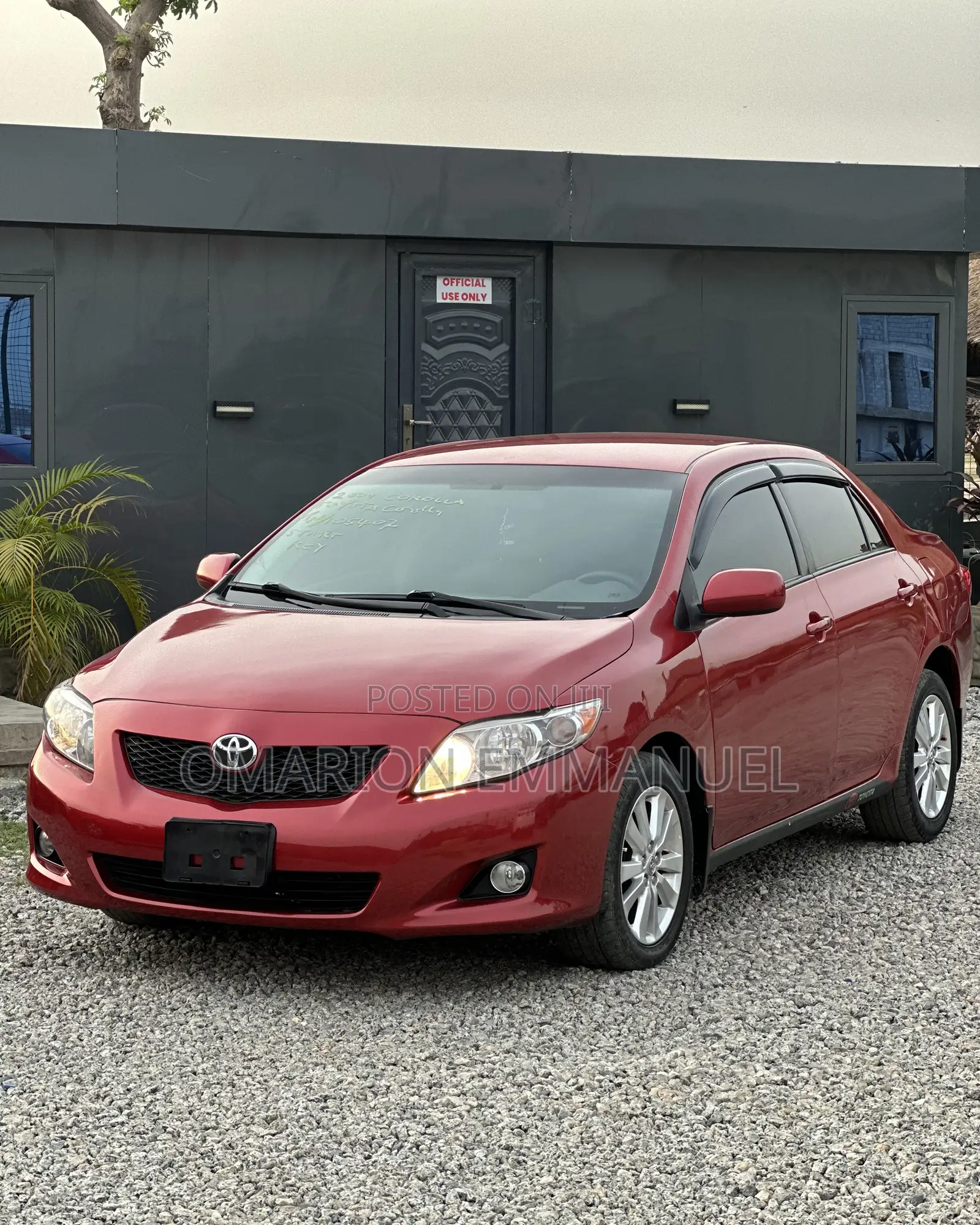 Toyota Corolla 2009 Red