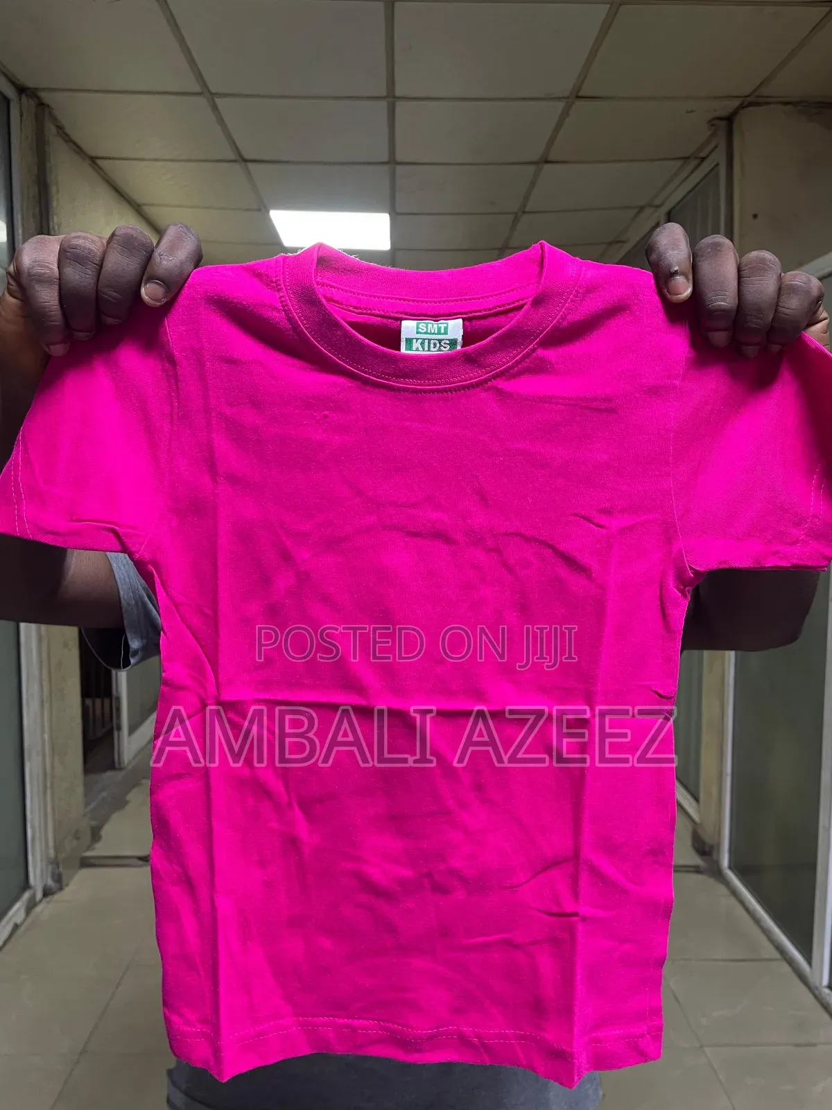 Plain Children Round Neck